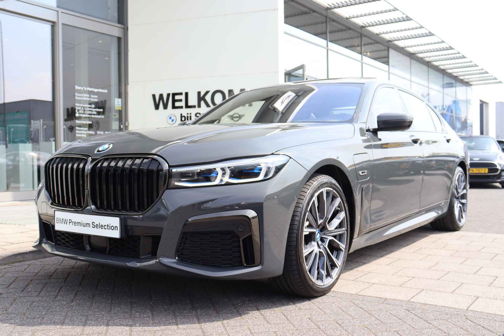 BMW 7 Serie 745Le High Executive M Sport Automaat / Schuif-kanteldak / Active Steering / Laserlight / Soft Close / Parking Assistant / Harman Kardon / Head-Up / Live Cockpit Professional - 6/33