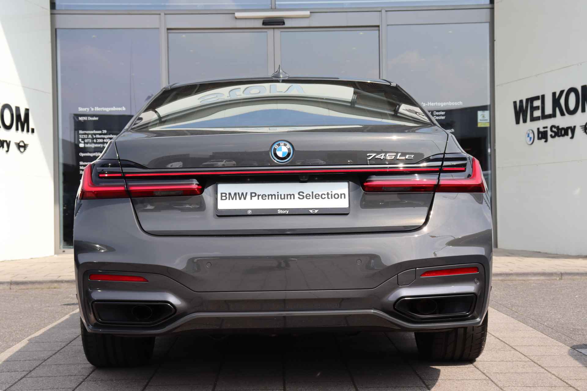 BMW 7 Serie 745Le High Executive M Sport Automaat / Schuif-kanteldak / Active Steering / Laserlight / Soft Close / Parking Assistant / Harman Kardon / Head-Up / Live Cockpit Professional - 11/33