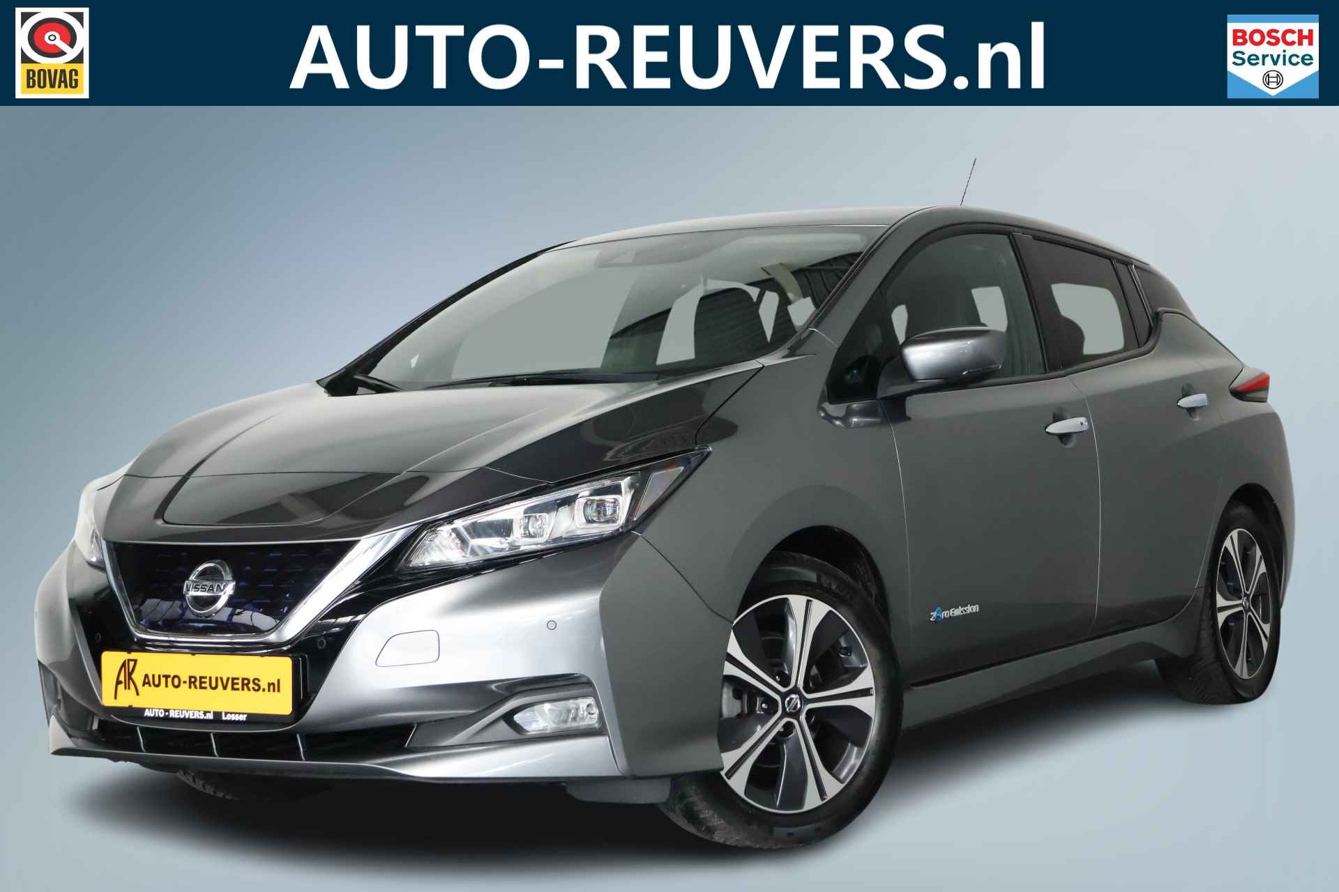 Nissan Leaf Tekna 40 kWh / Navi / LED / Leder / Trekhaak - 1/28