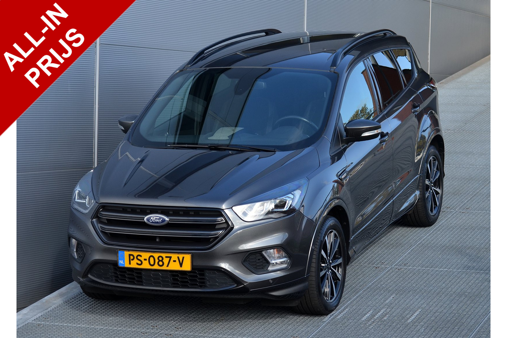 Ford Kuga 1.5 ECOBOOST ST-LINE | TREKHAAK 1800KG | LEDER ALCANTARA | EERSTE EIGENAAR | ALL IN RIJKLAARPRIJS