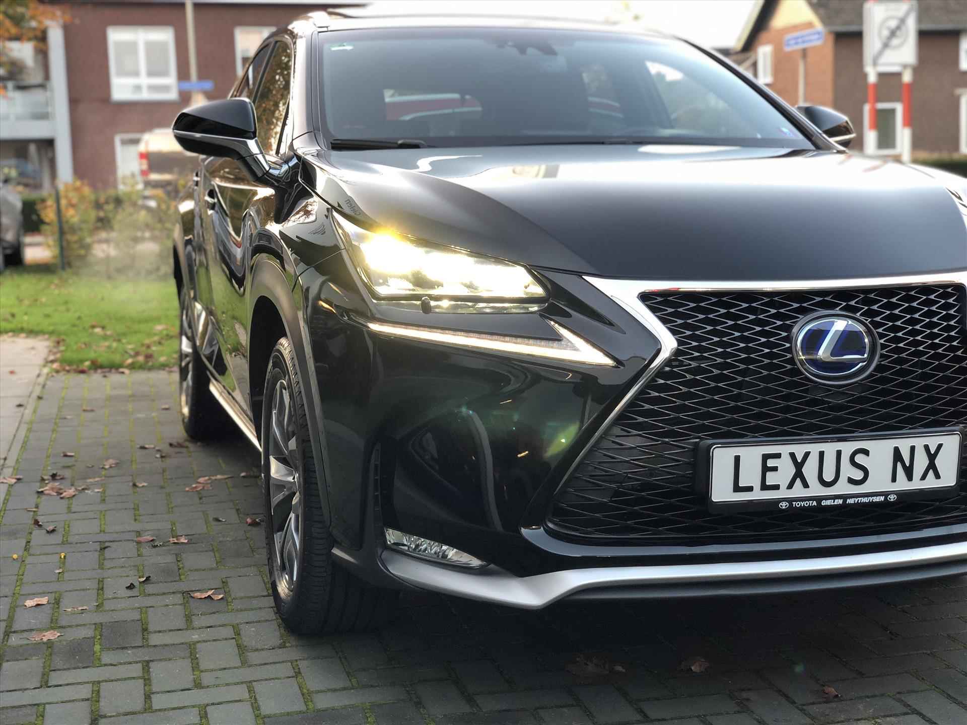 Lexus Nx 300h AWD F Sport Line | Eerste eigenaar, Trekhaak, Schuifdak, Leer, Stoelverwarming, Parkeersensoren, HUD,Elektrische achterklep - 11/46