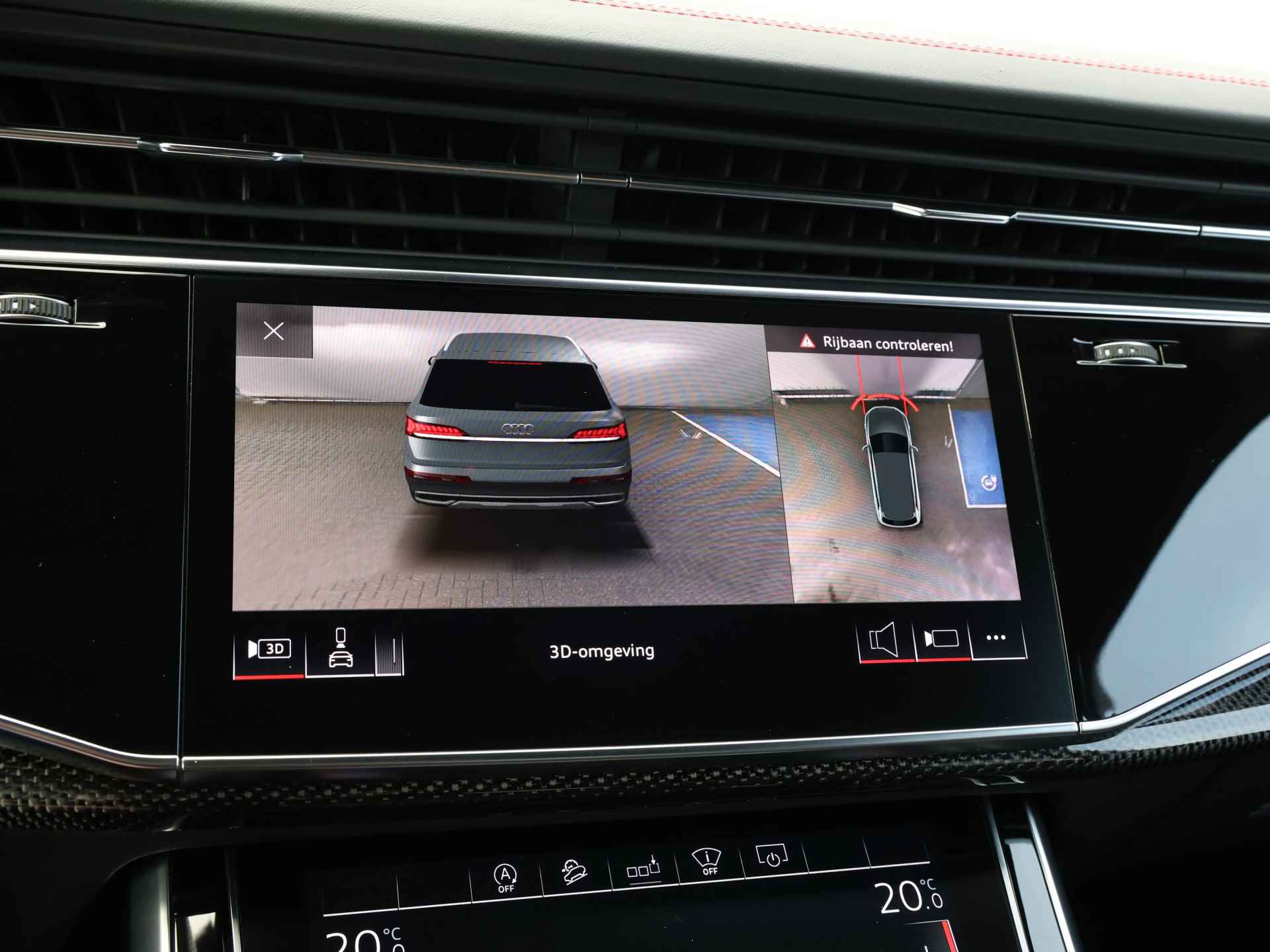 Audi SQ7 4.0 TDI quattro 435pk | Vierwielsturing | HUD | Pano | Bose | 23" Velgen | 360° camera | Stoelverwarming v+a | Trekhaak | Keyless | Memory - 36/62