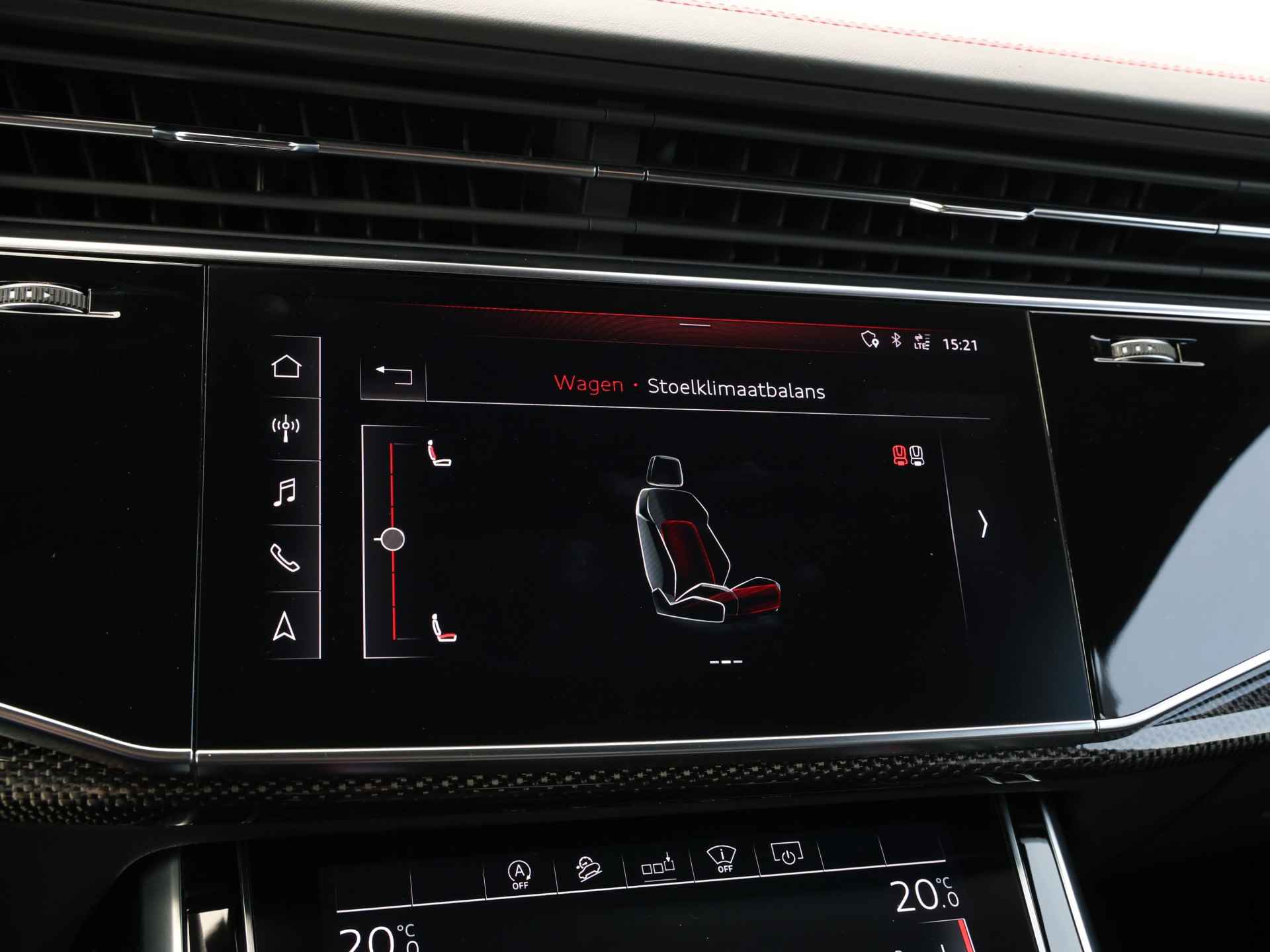 Audi SQ7 4.0 TDI quattro 435pk | Vierwielsturing | HUD | Pano | Bose | 23" Velgen | 360° camera | Stoelverwarming v+a | Trekhaak | Keyless | Memory - 41/62