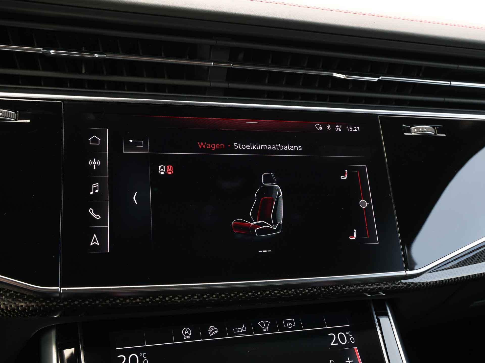 Audi SQ7 4.0 TDI quattro 435pk | Vierwielsturing | HUD | Pano | Bose | 23" Velgen | 360° camera | Stoelverwarming v+a | Trekhaak | Keyless | Memory - 42/62