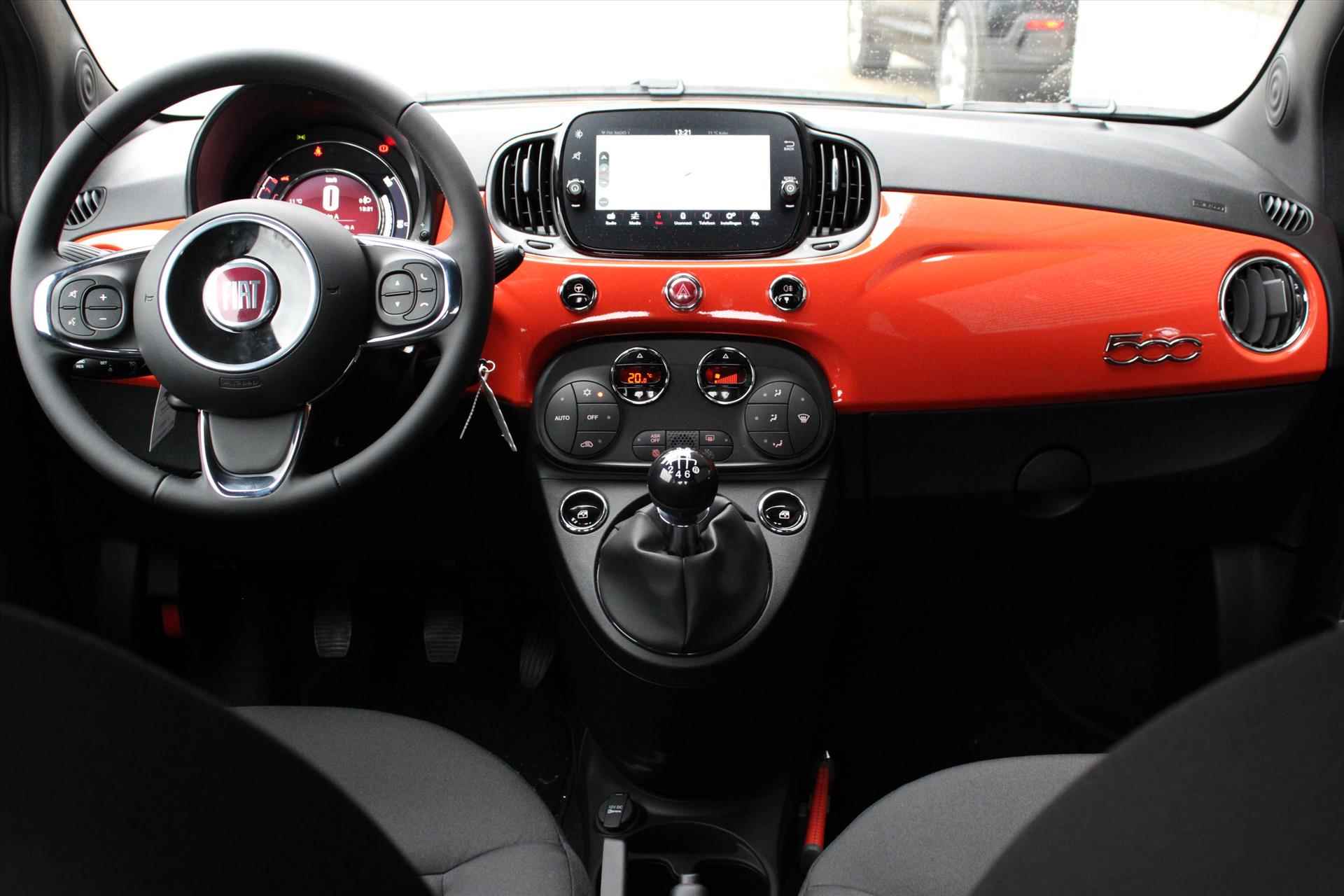 Fiat 500 Hybrid 70pk I Pack Techno I Navigatie I Pack Style - 12/28