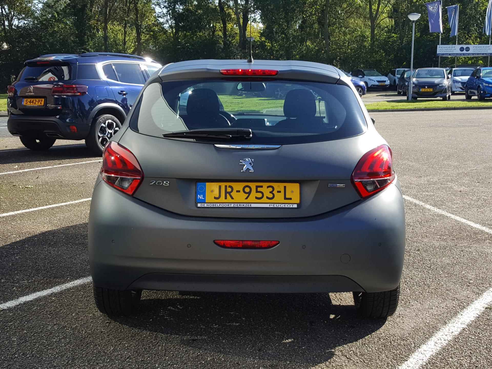 PEUGEOT 208 ALLURE 1.2 PT-110pk 5D AUTOMAAT(EAT6) ICE SILVER=MATKLEUR |Navigatie | Cruise & Climate control | Parkeersensoren | Bluetooth bellen&muziek |LM-velgen - 5/50