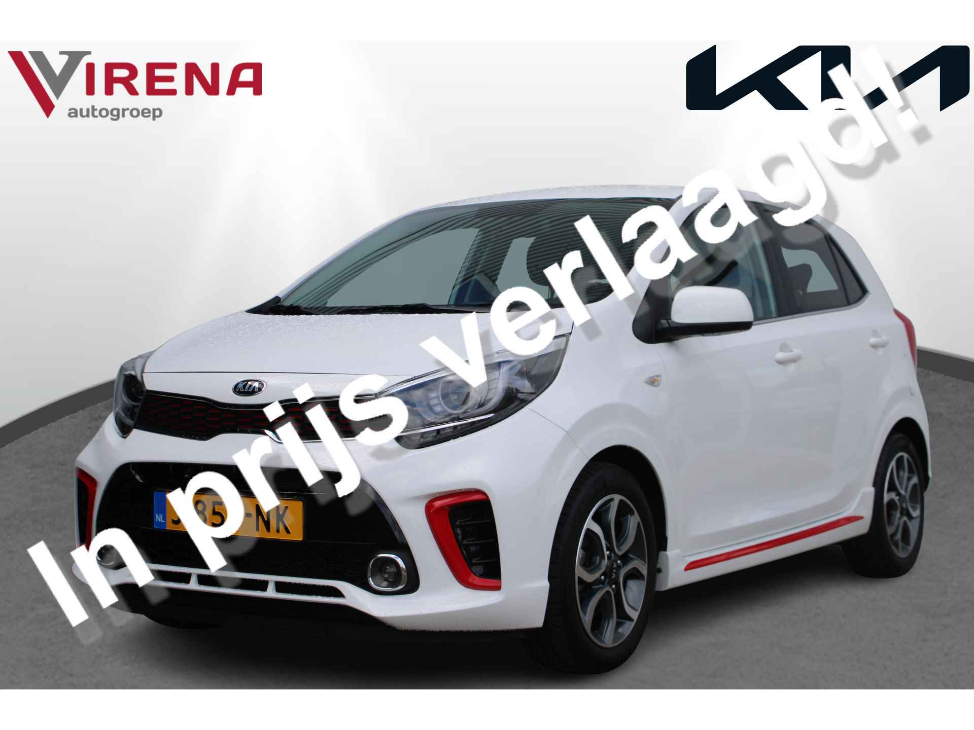 Kia Picanto 1.0 MPi GT-Line Edition - Airco - Navigatie - Bluetooth - Apple/Android Carplay - Cruise Control - Lichtmetalen Velgen 15'' - Fabrieksgarantie tot 09-2027 - 1/30