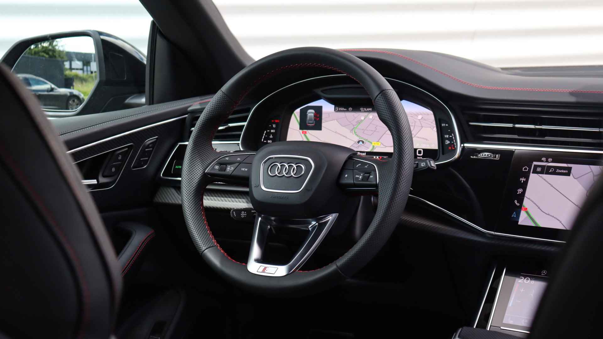 Audi SQ8 4.0 TFSI Quattro Facelift | Stoelventilatie | B&O | Soft-Close | Panoramadak | Standkachel | Head-up | Trekhaak - 38/41