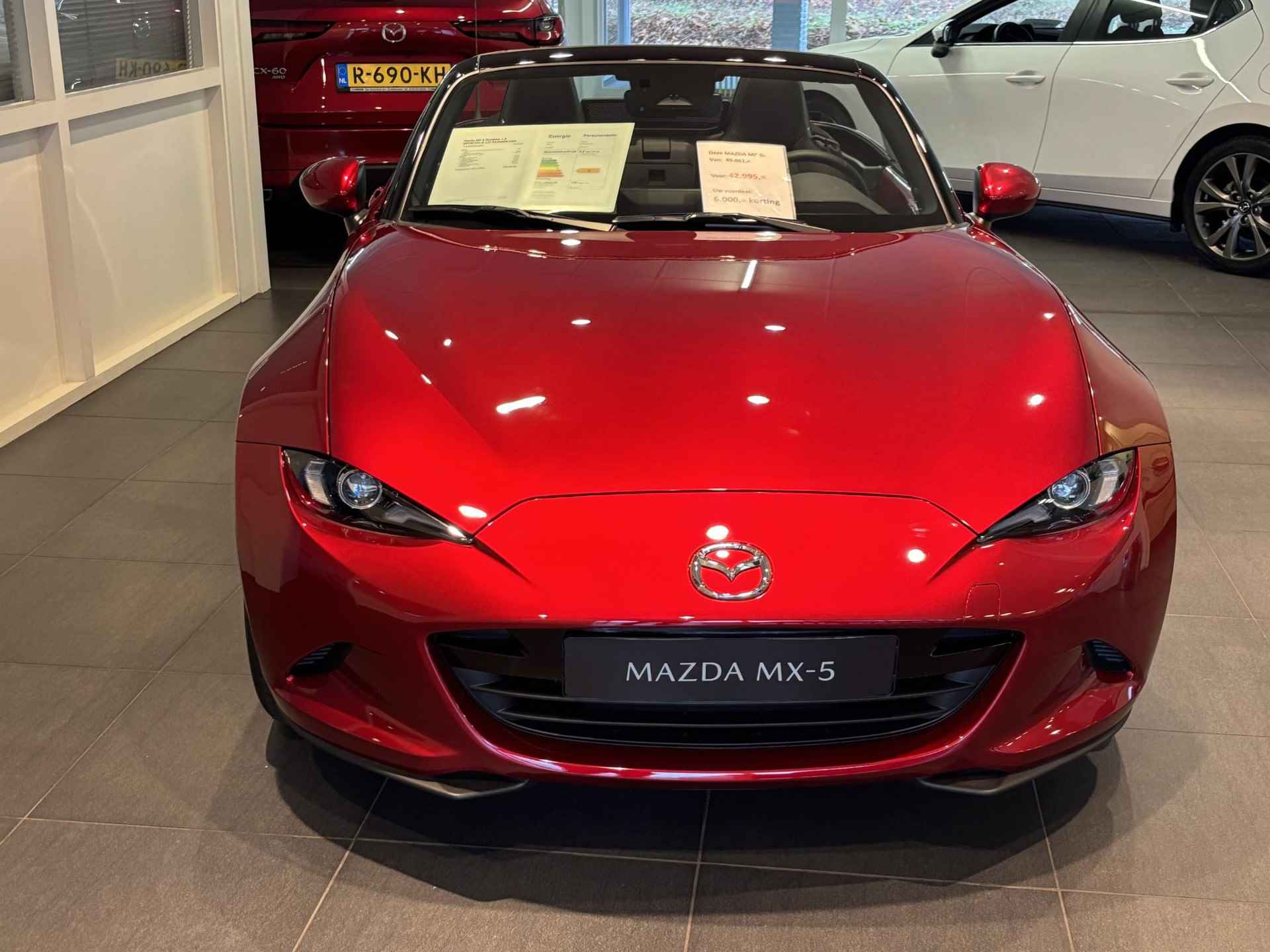 Mazda MX-5 1.5 SkyActiv-G 132 Exclusive-Line *NIEUW* | nieuwprijs 49.000,= | 6.000 euro KORTING !!!! - 3/9