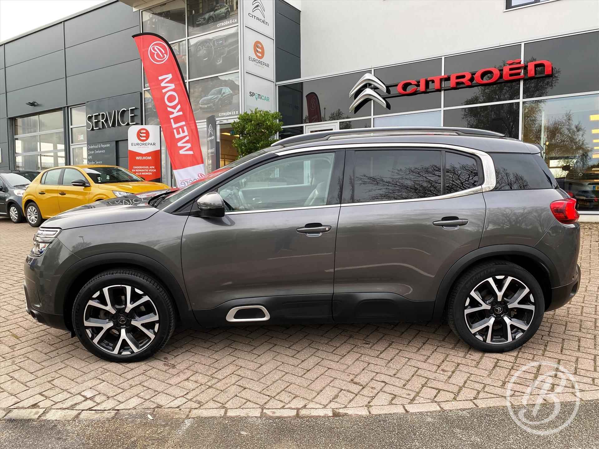 CITROEN C5 Aircross 1.2 130pk Shine | adaptive cruise, 19 inch velgen, camera, parkeersensoren v&a, elek. klep, keyless, dodehoekdetectie, dab, navi, apple, android - 3/67