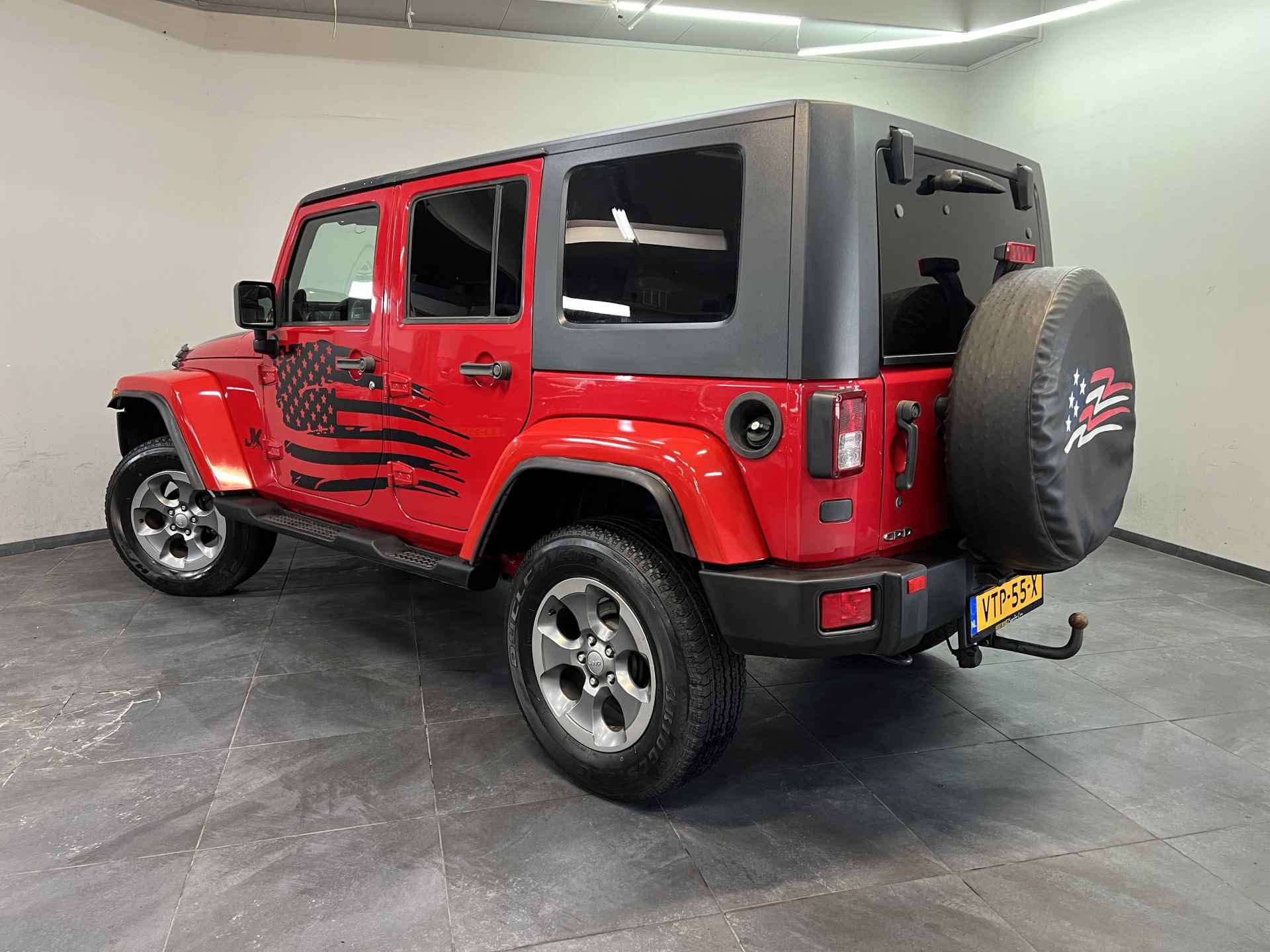 Jeep Wrangler Unlimited 2.8 CRD✅Grijs Kenteken✅Airco✅Trekhaak✅Cruise Control✅2H / 4H✅ - 16/52