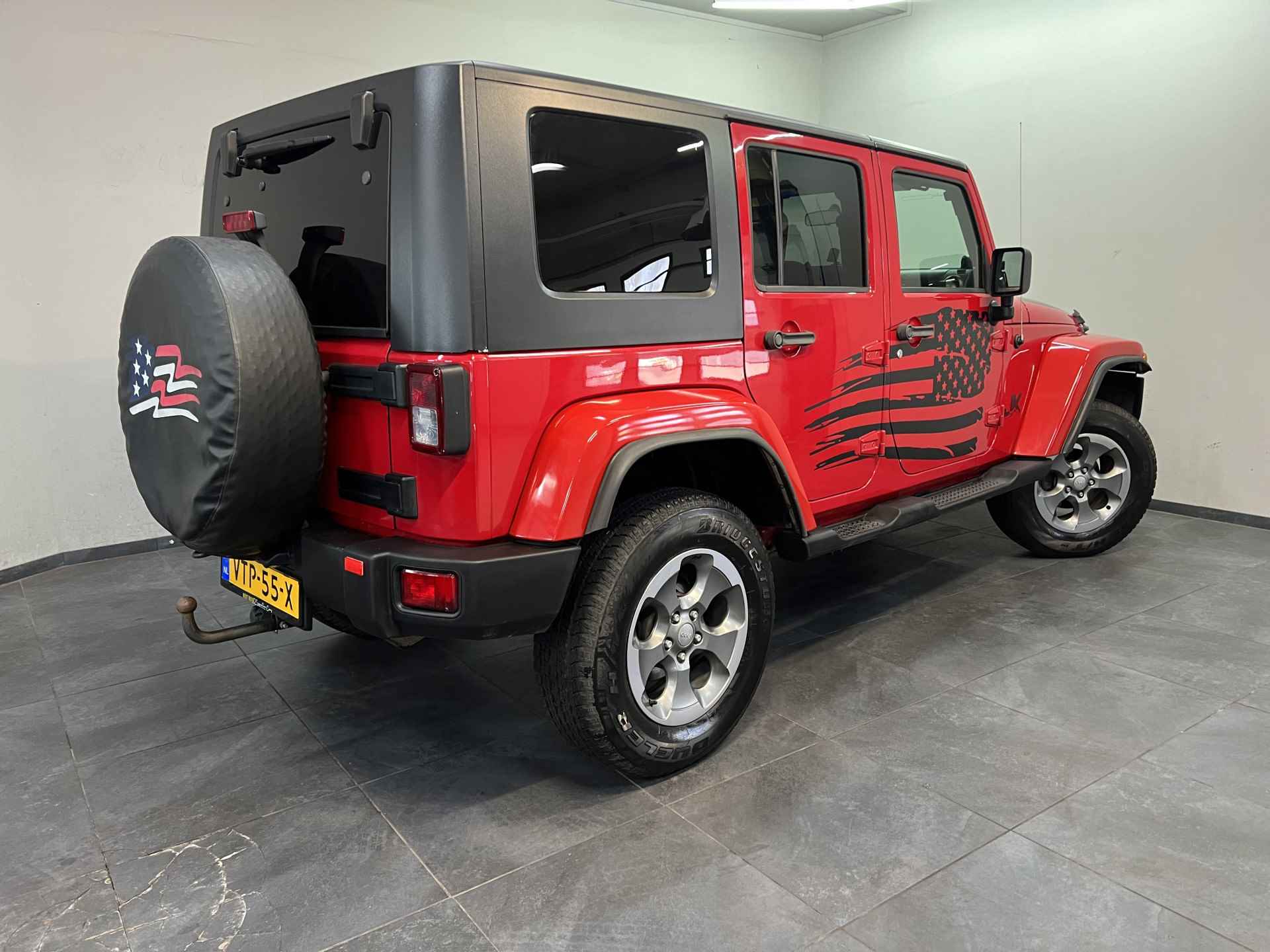 Jeep Wrangler Unlimited 2.8 CRD✅Grijs Kenteken✅Airco✅Trekhaak✅Cruise Control✅2H / 4H✅ - 25/52