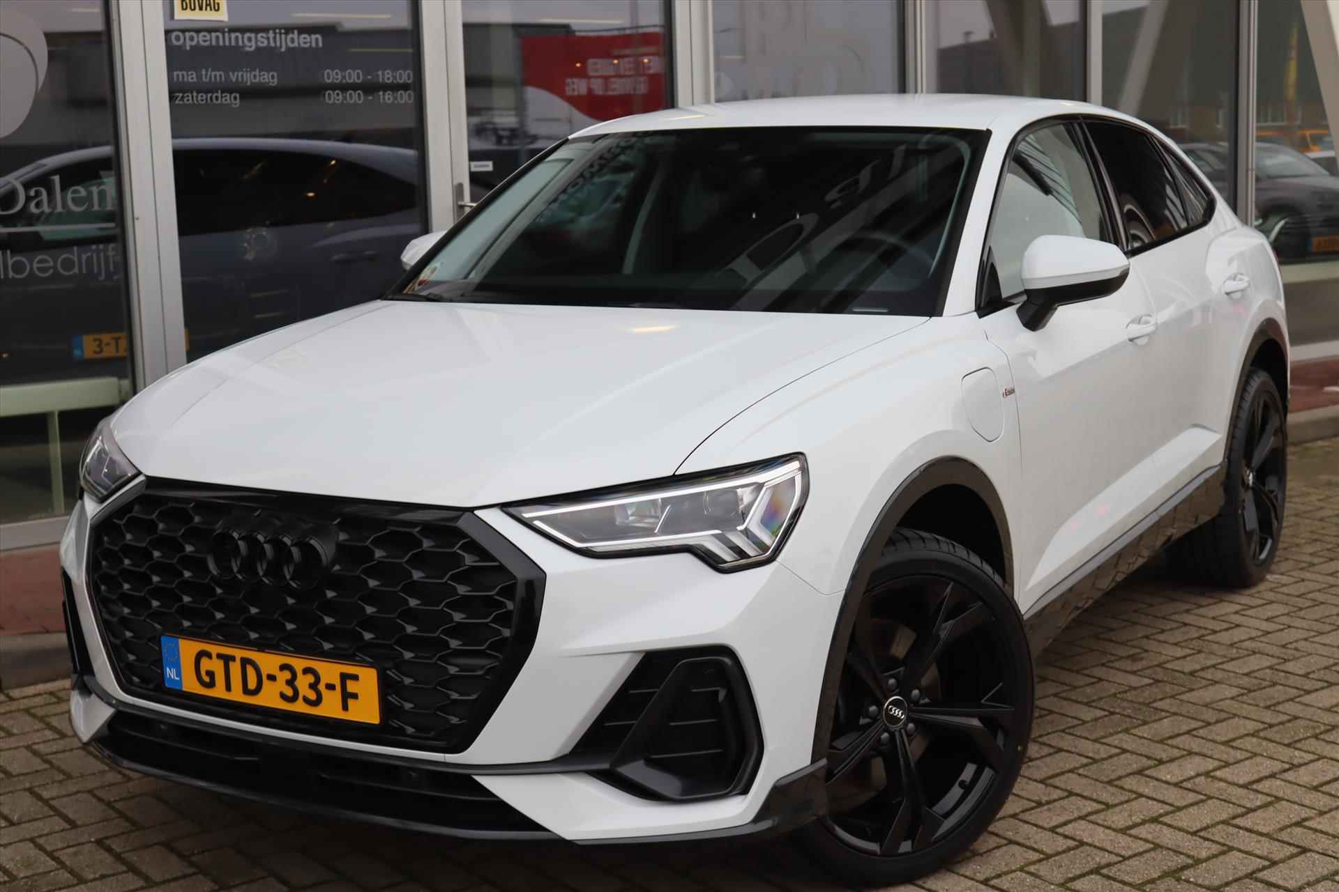 Audi Q3 Sportback 45TFSIe 245PK PHEV AUTOMAAT BLACK E.D. Navi Carplay | Adapt.Cruise | Virtual Cockpit | Electr.Klep | 20 Inch Lm | - 53/59