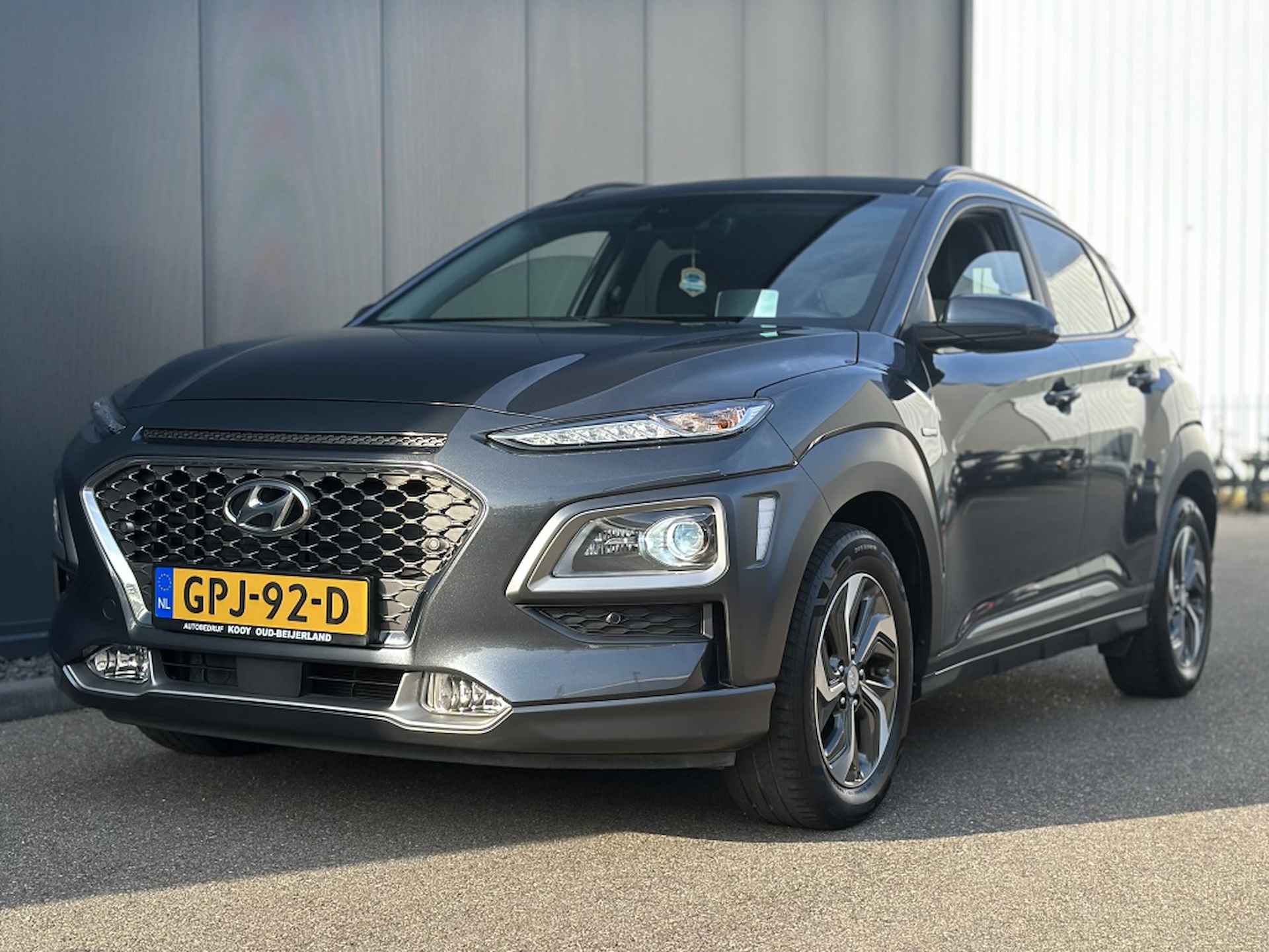 Hyundai Kona 1.6 GDI HEV Premium / Leer / HUD / Apple Carplay - 9/33