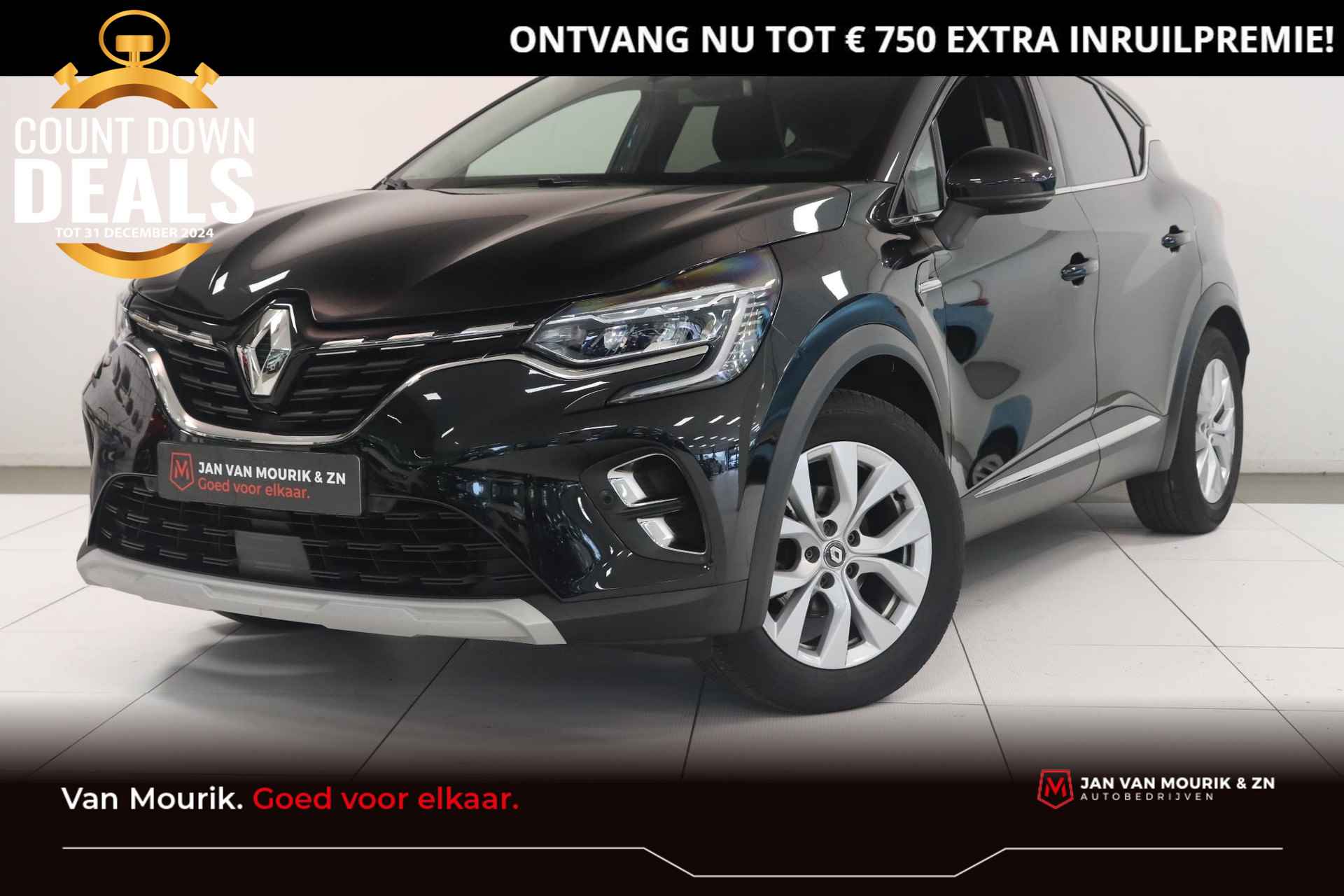 Renault Captur 1.0 TCe 100 Bi-Fuel Intens | Apple CarPlay / Android auto Navi | Achteruitrijcamera | Trekhaak | - 1/34