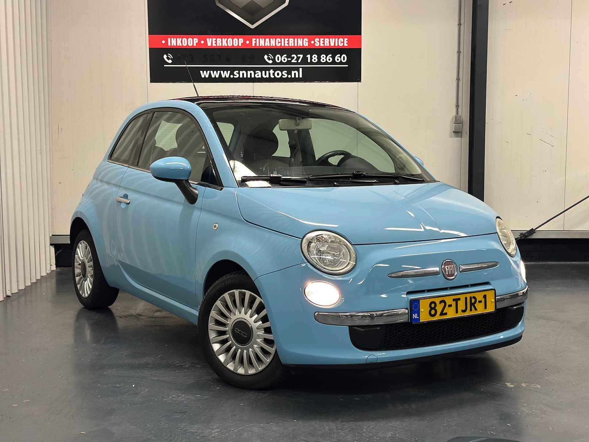 Fiat 500 0.9 TwinAir Lounge Aux|Airco|Glazen dak| - 5/19