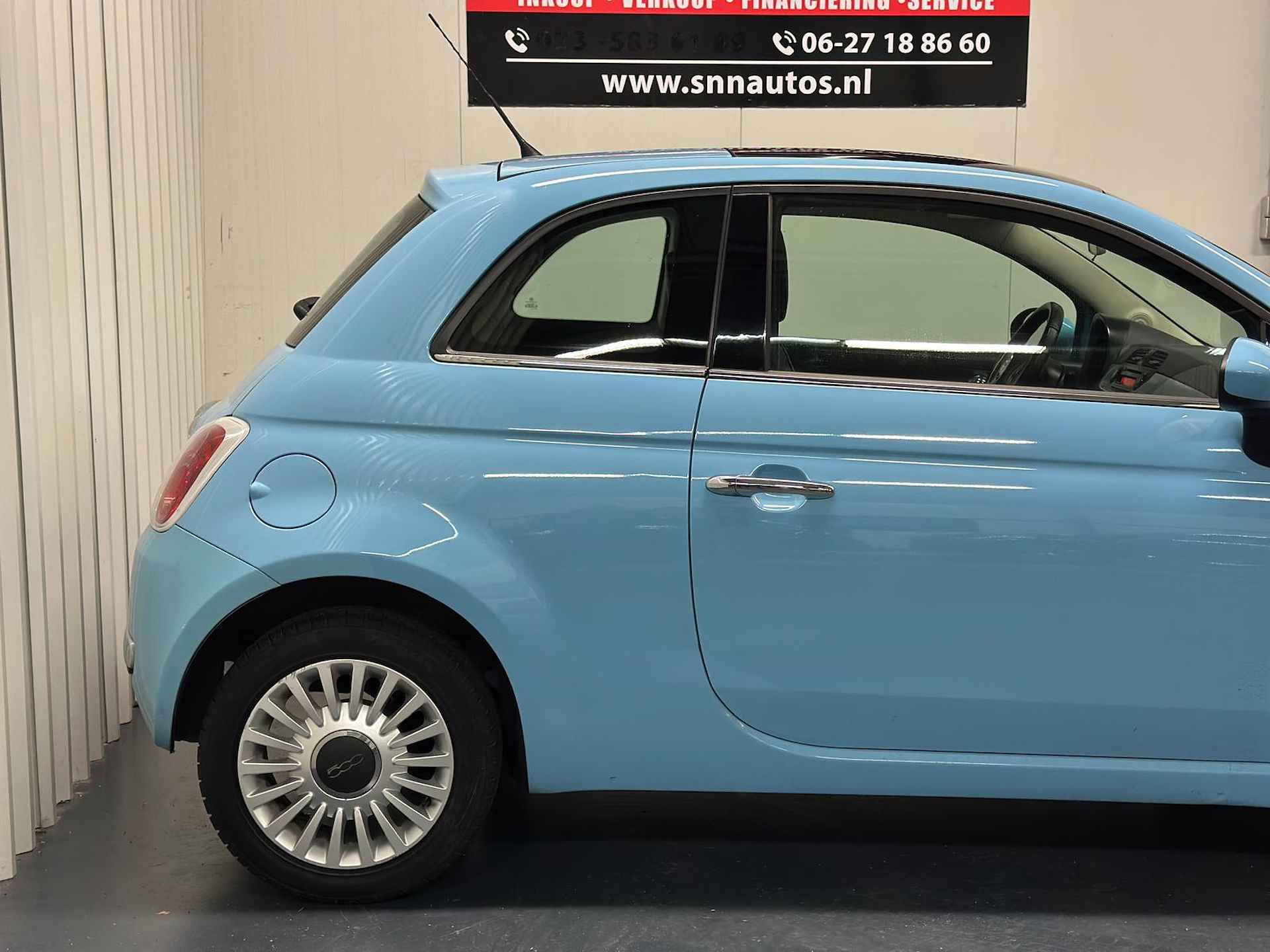 Fiat 500 0.9 TwinAir Lounge Aux|Airco|Glazen dak| - 9/19