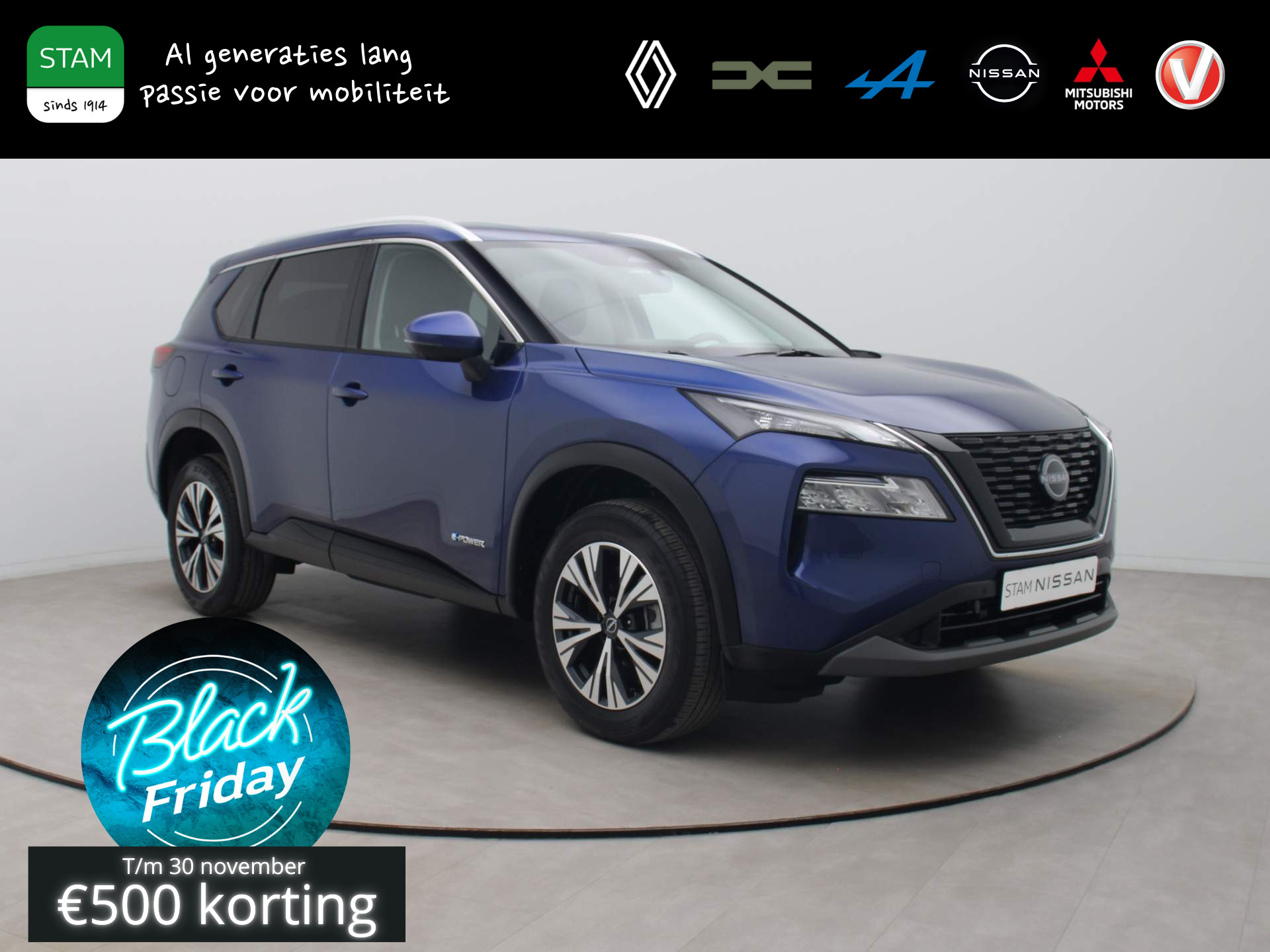 Nissan X-Trail 1.5 204 e-Power N-Connecta 360° Camera | Adapt. cruise | Climate | Navi | Stoel-/stuur-/voorruitverw.