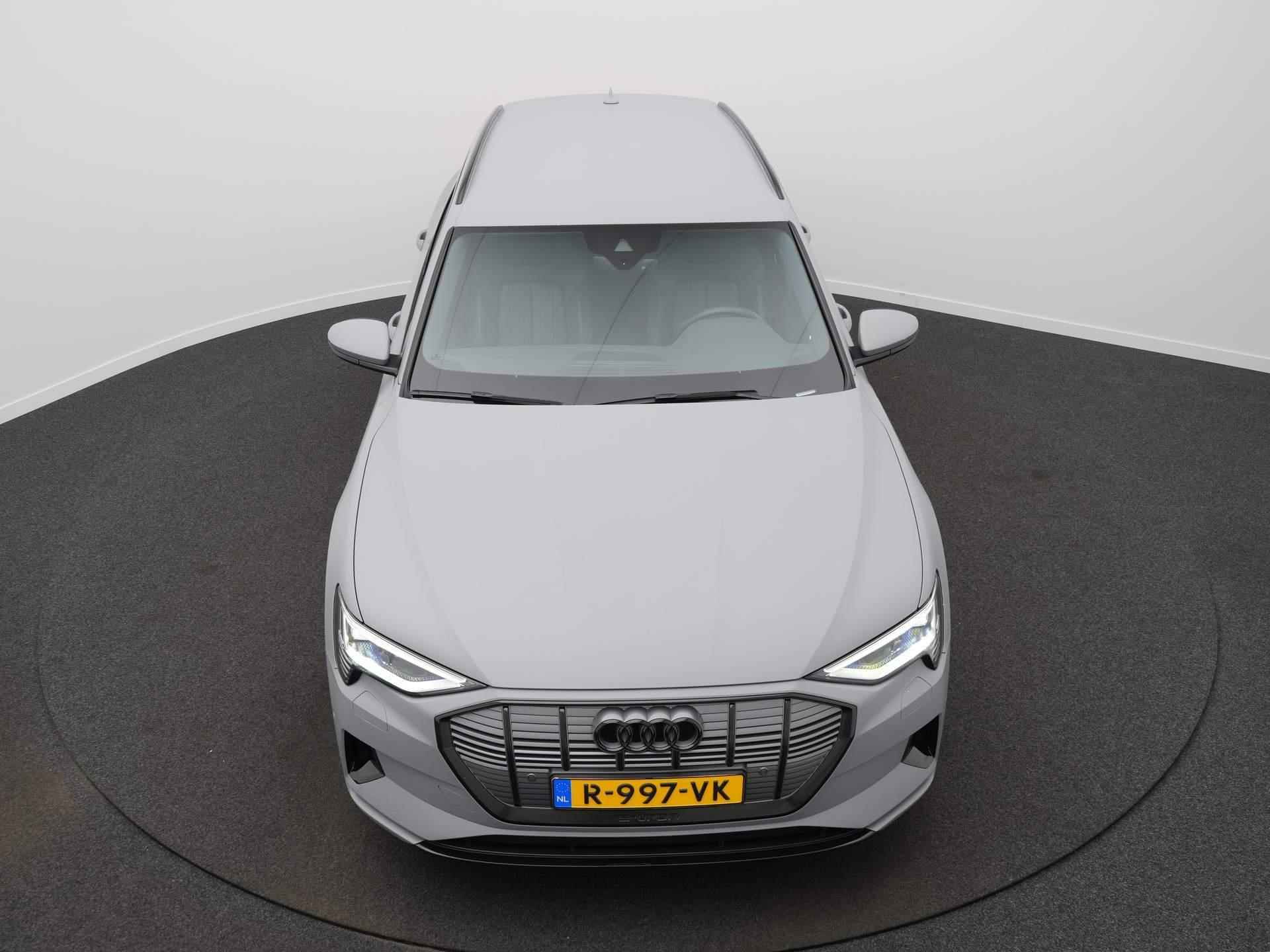 Audi e-tron 55 quattro Advanced edition Plus 95 kWh | Mat Grijs | 21inch | Leder | - 11/48