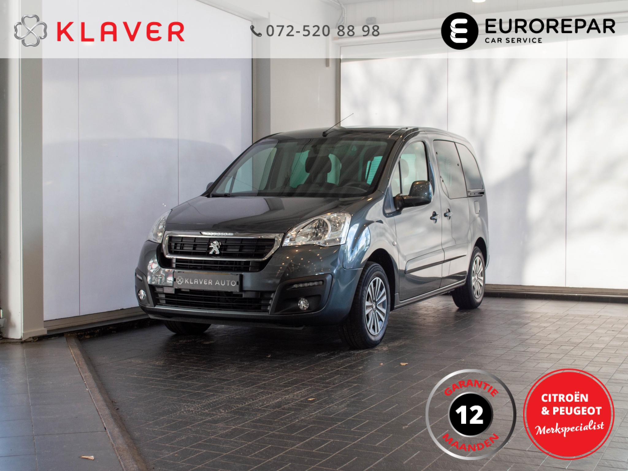 Peugeot Partner Tepee 110PK Active | Airco | Cruise | Carplay | Bluetooth