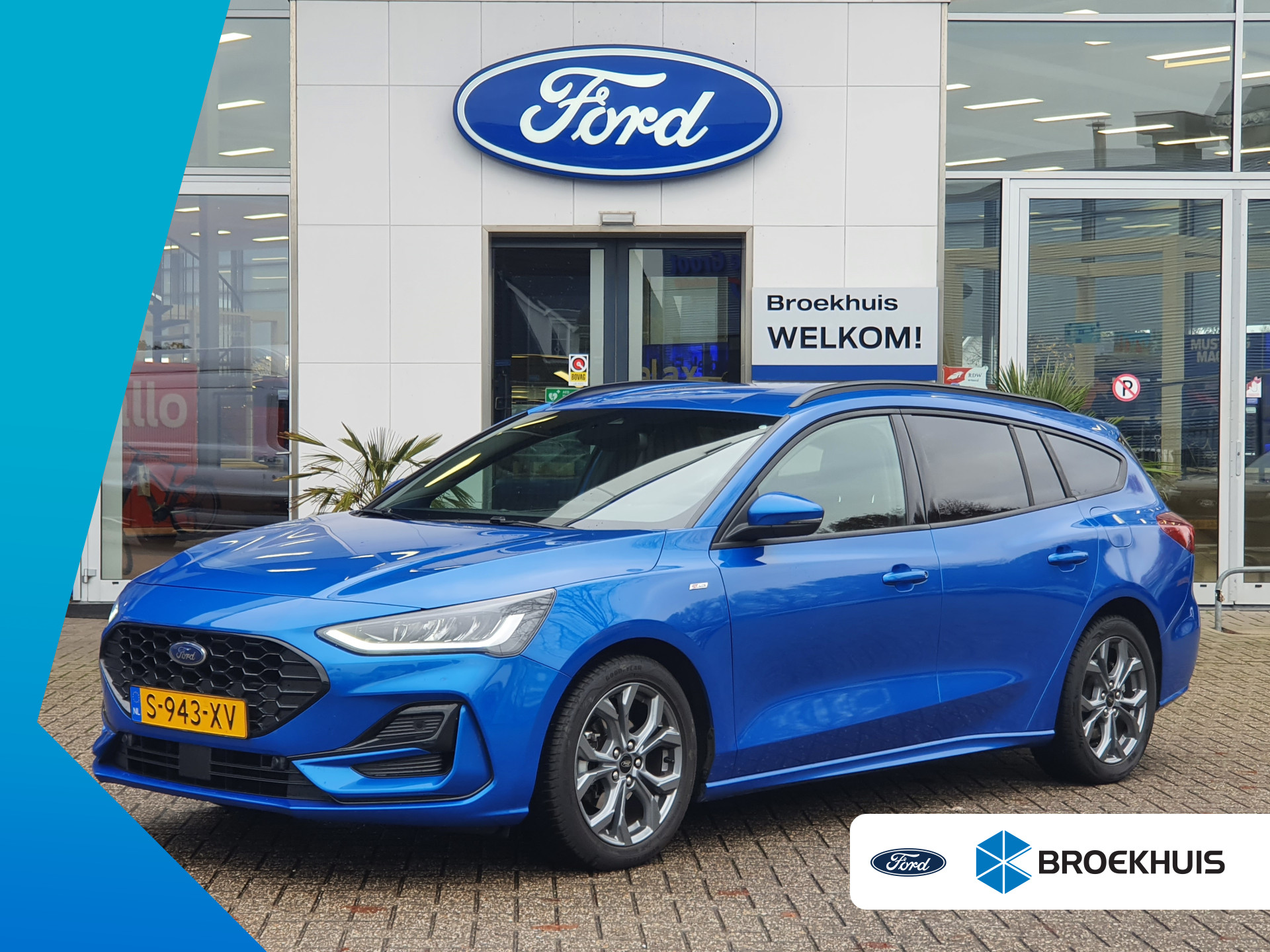 Ford Focus Wagon 1.0 EcoBoost Hybrid ST Line | Winter Pack | Cruise Control | Groot Scherm