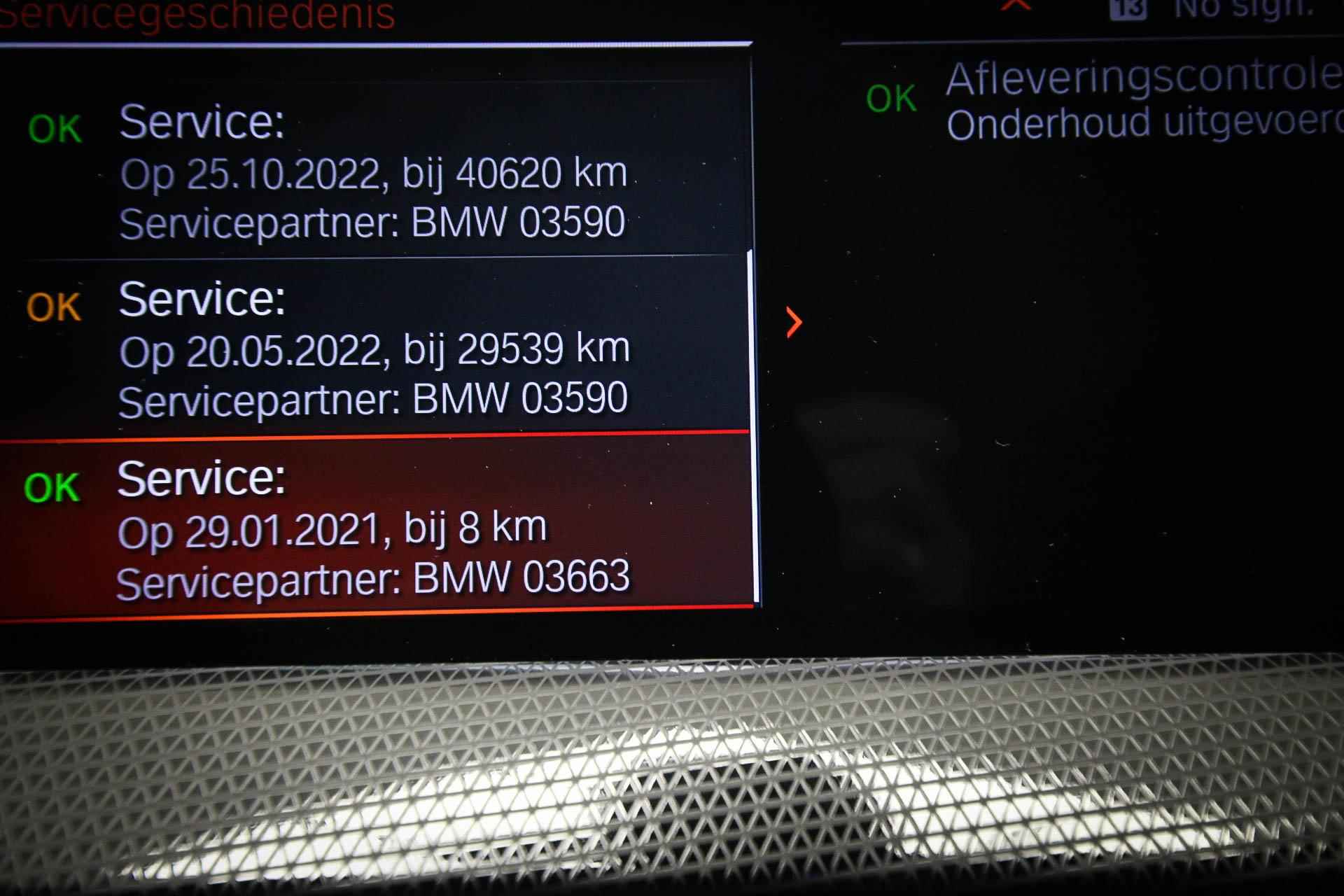 BMW 1-serie 118i Executive Sportline | LIVE COCKPIT PROF.  PACK | LED | HALF LEDER | DAB | APPLE | PDC | 17" | DEALER ONDERHOUDEN - 50/53