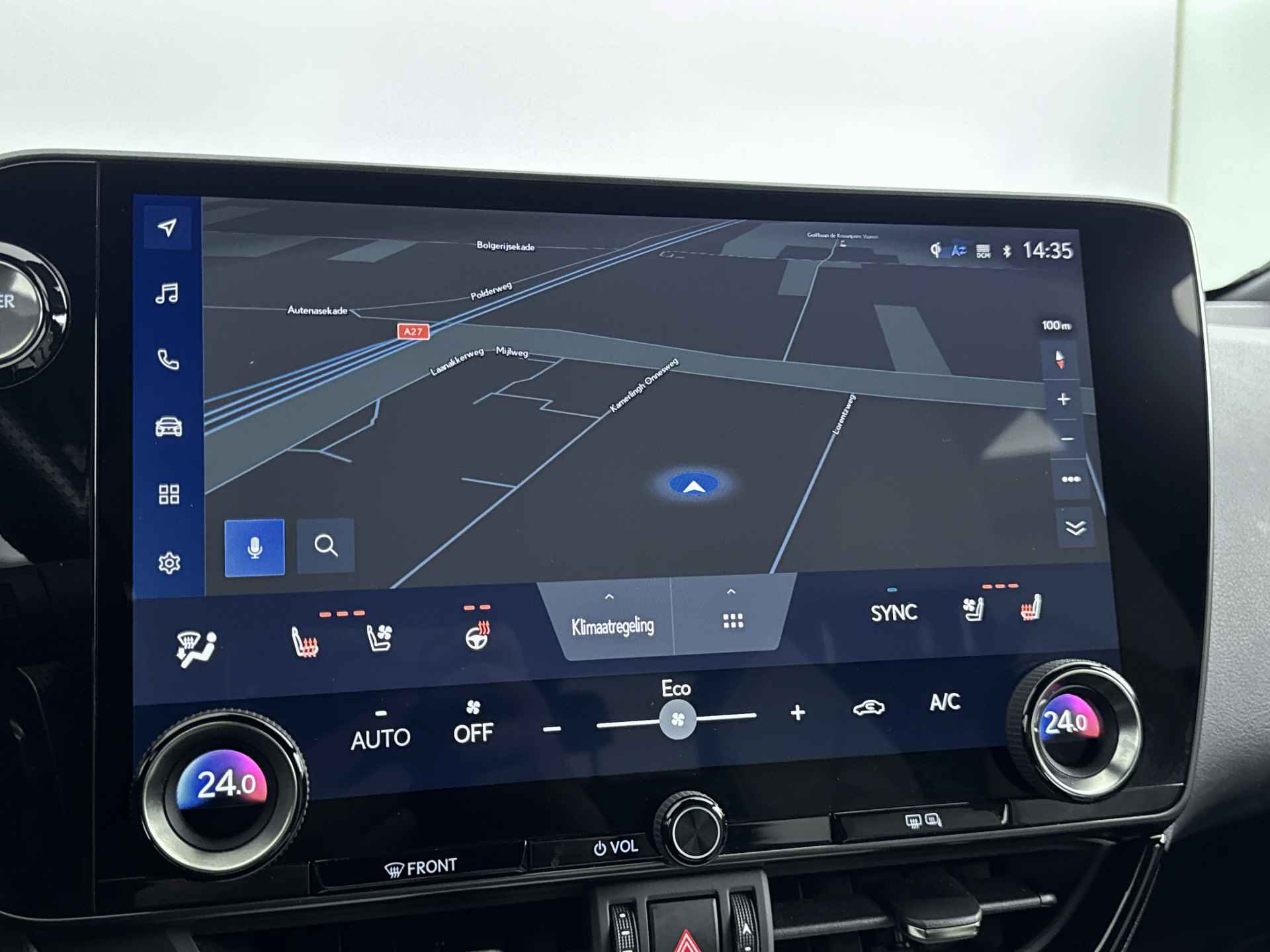 Lexus NX 450h+ AWD F Sport Line | Stoel en stuurwiel verwarmd | LM velgen | Draadloze telefoonlader | Navigatie | 360 Camera | Dodehoek Ass. | - 12/48