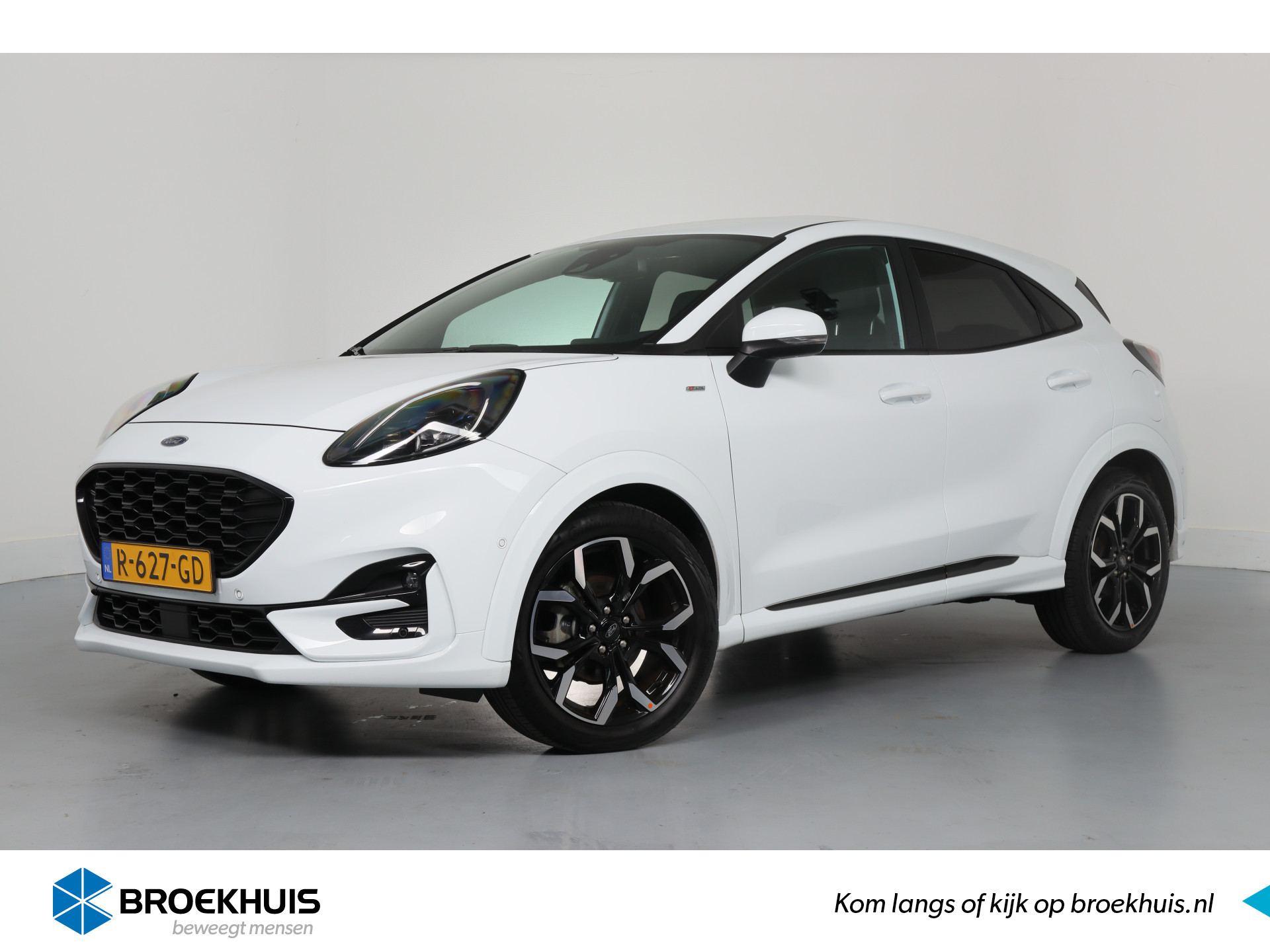 Ford Puma 1.0 EcoBoost Hybrid ST-Line X | B&O | Camera | Keyless | Cruise Adaptive | Navi | LED | 18'' Lichtmetalen Velgen | Winter Pack |