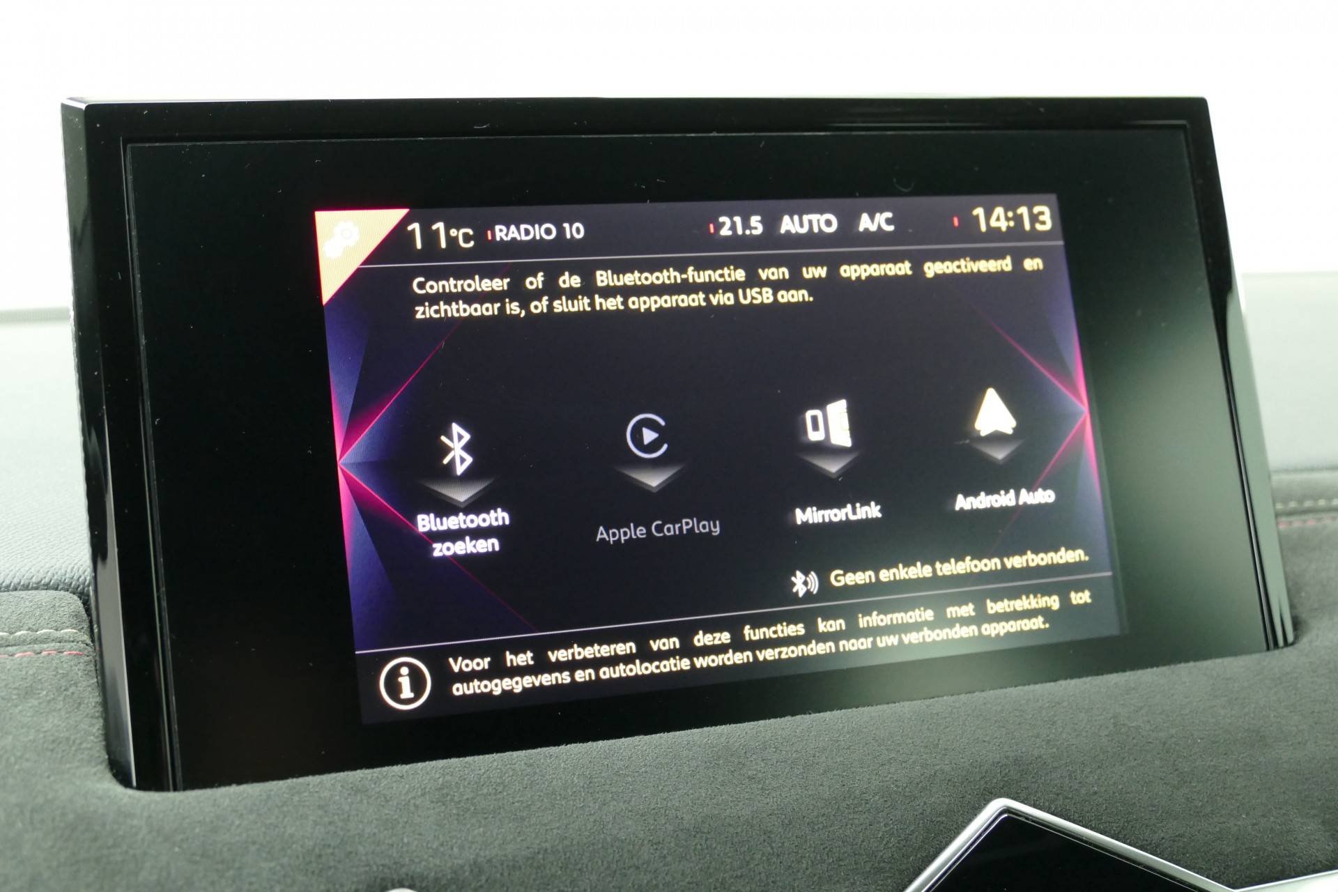 DS DS 3 Crossback 1.2 PureTech Performance Line Bi-Tone. Stoelverw, Carplay/Android, Clima, Cruise, Led, 17"LMV, PDC V+A - 35/54