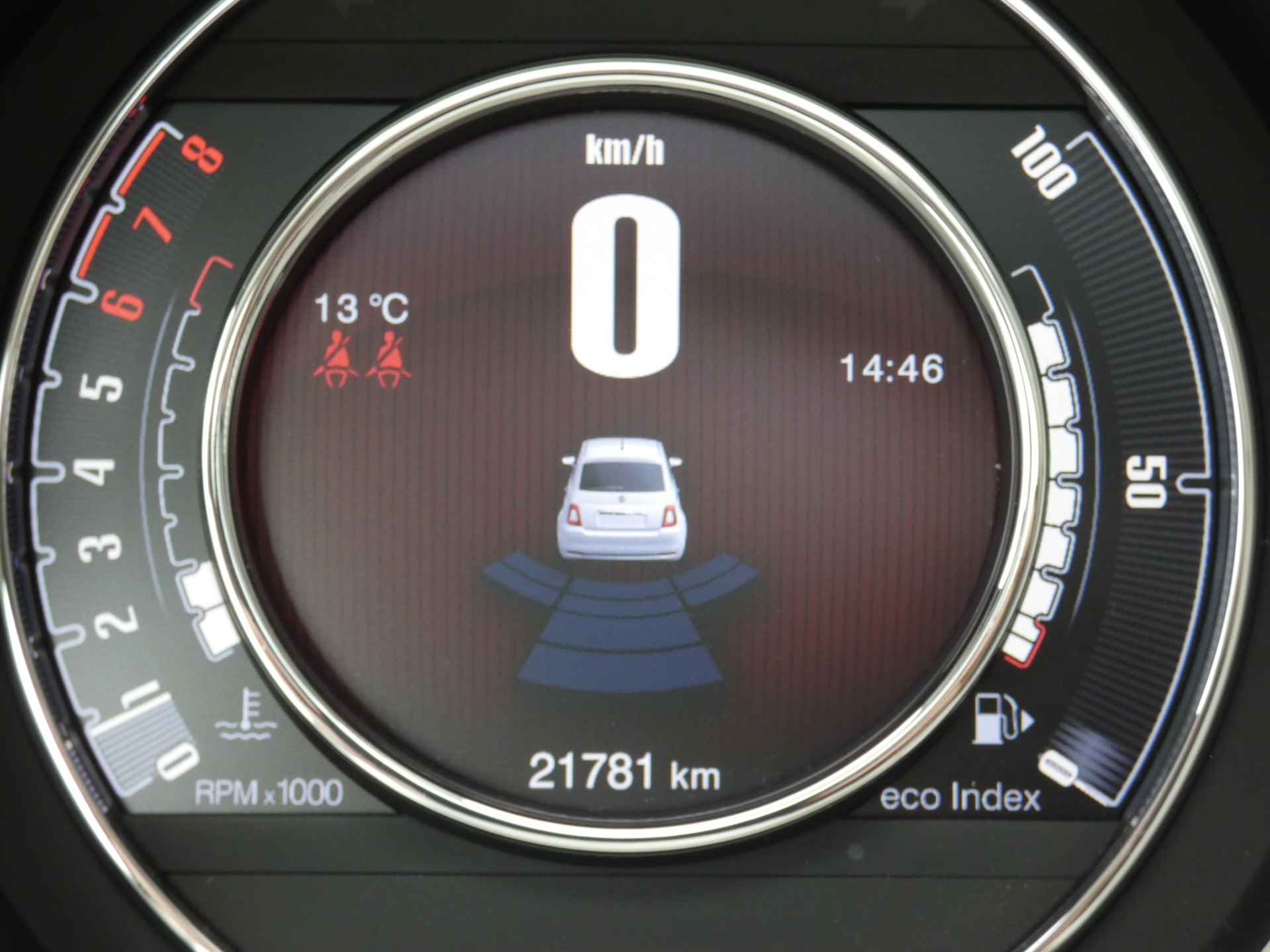 Fiat 500 1.0 Hybrid Dolcevita ! Panoramadak | Leder | Navigatie | Parkeerhulp ! - 20/28