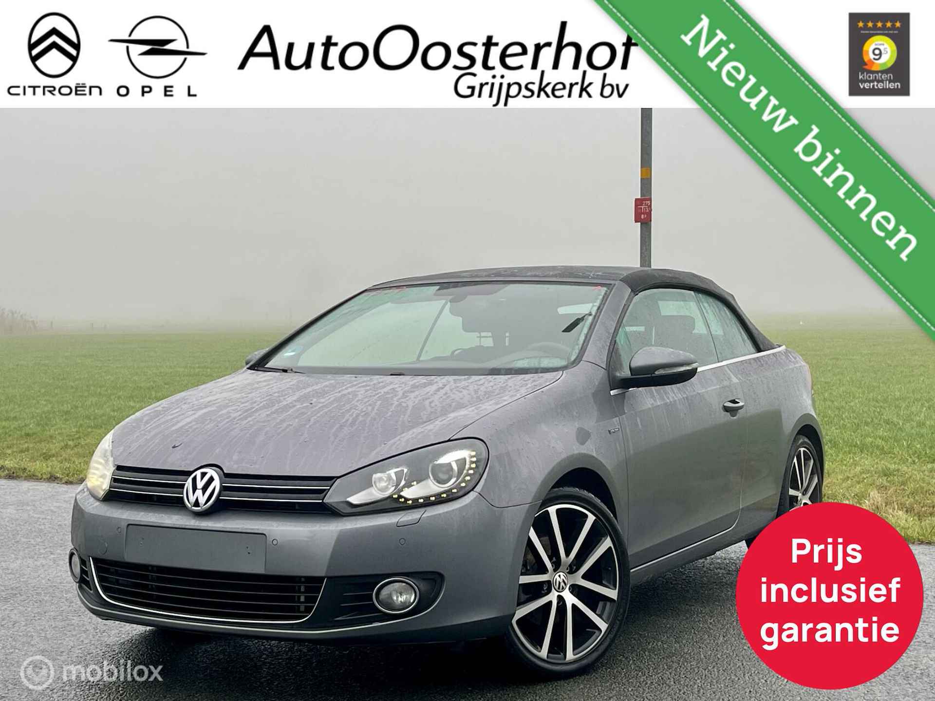 Volkswagen Golf Cabrio 105pk TSI