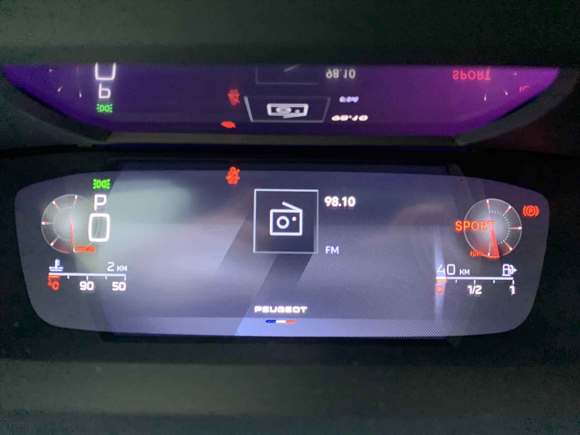 Peugeot 308 Sw 1.2 130pk EAT8 GT | Navigatie | Schuif-/kanteldak | Parkeercamera | LED | i-Connect | Volledige uitrusting - 21/54