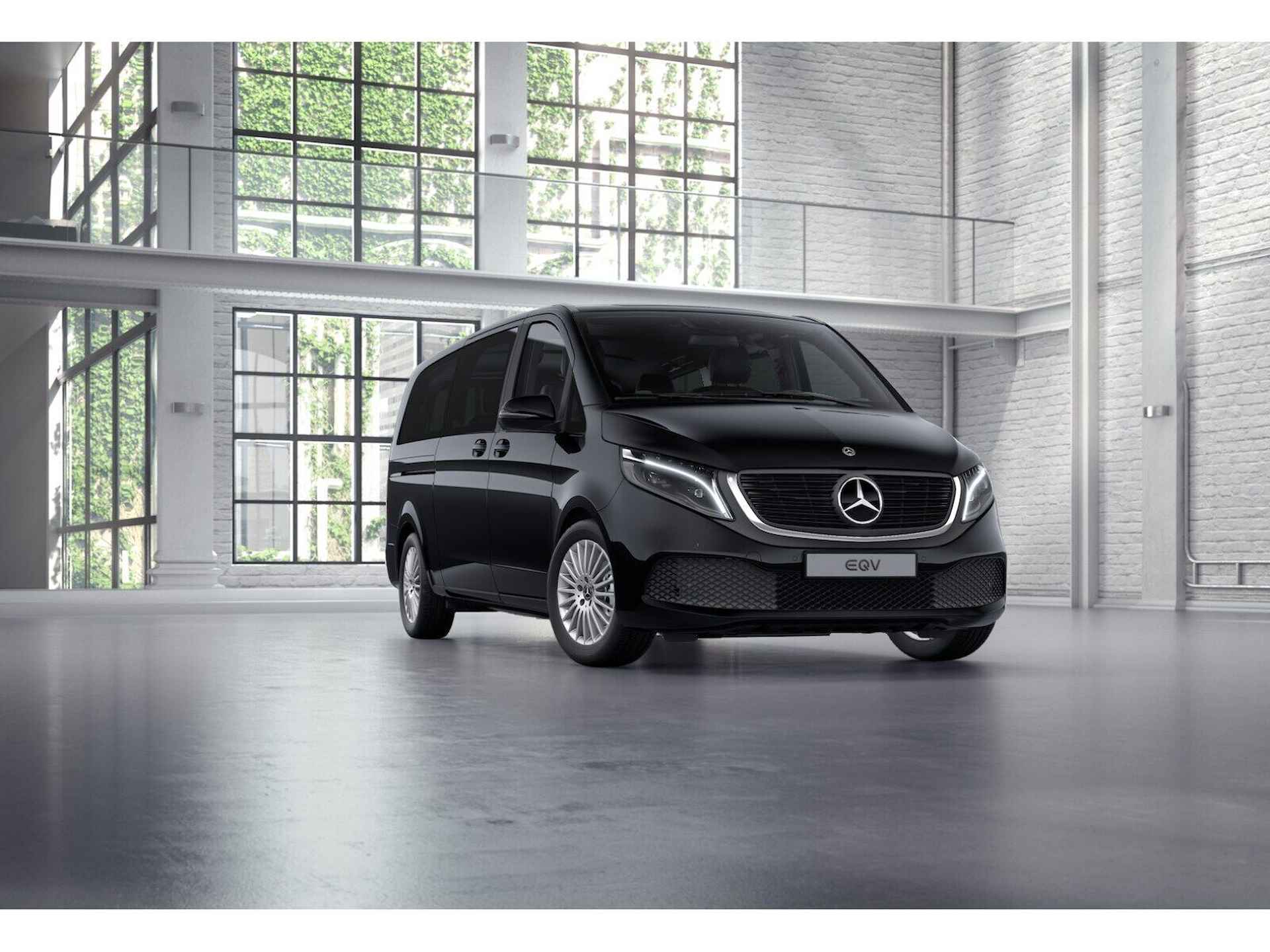 Mercedes-Benz EQV 300 L3 90 kWh 8-Zitter 51.900 EX BTW Extra Lang Elektrische Schuifdeuren LED Camera - 2/9