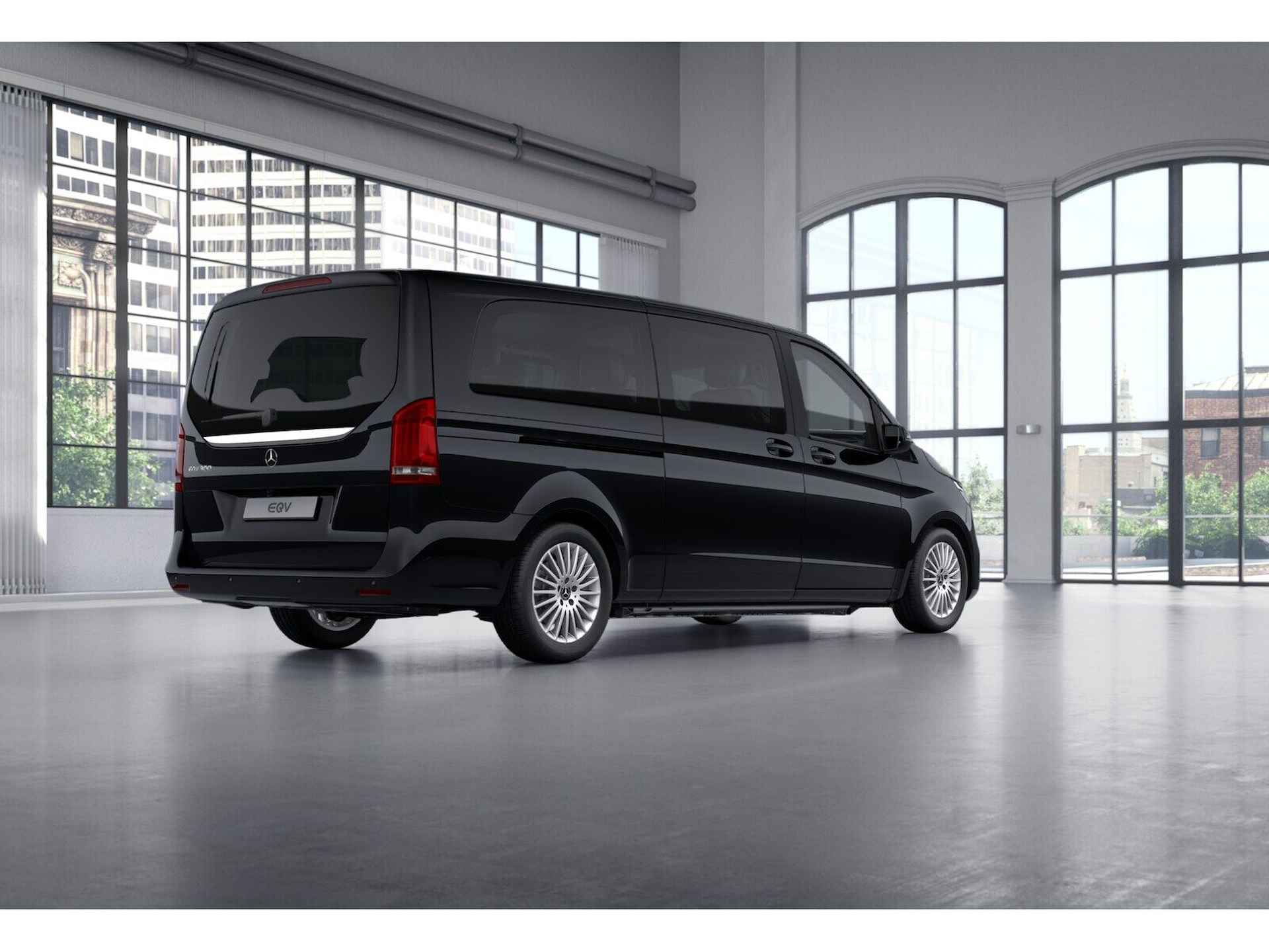 Mercedes-Benz EQV 300 L3 90 kWh 8-Zitter 51.900 EX BTW Extra Lang Elektrische Schuifdeuren LED Camera - 3/9