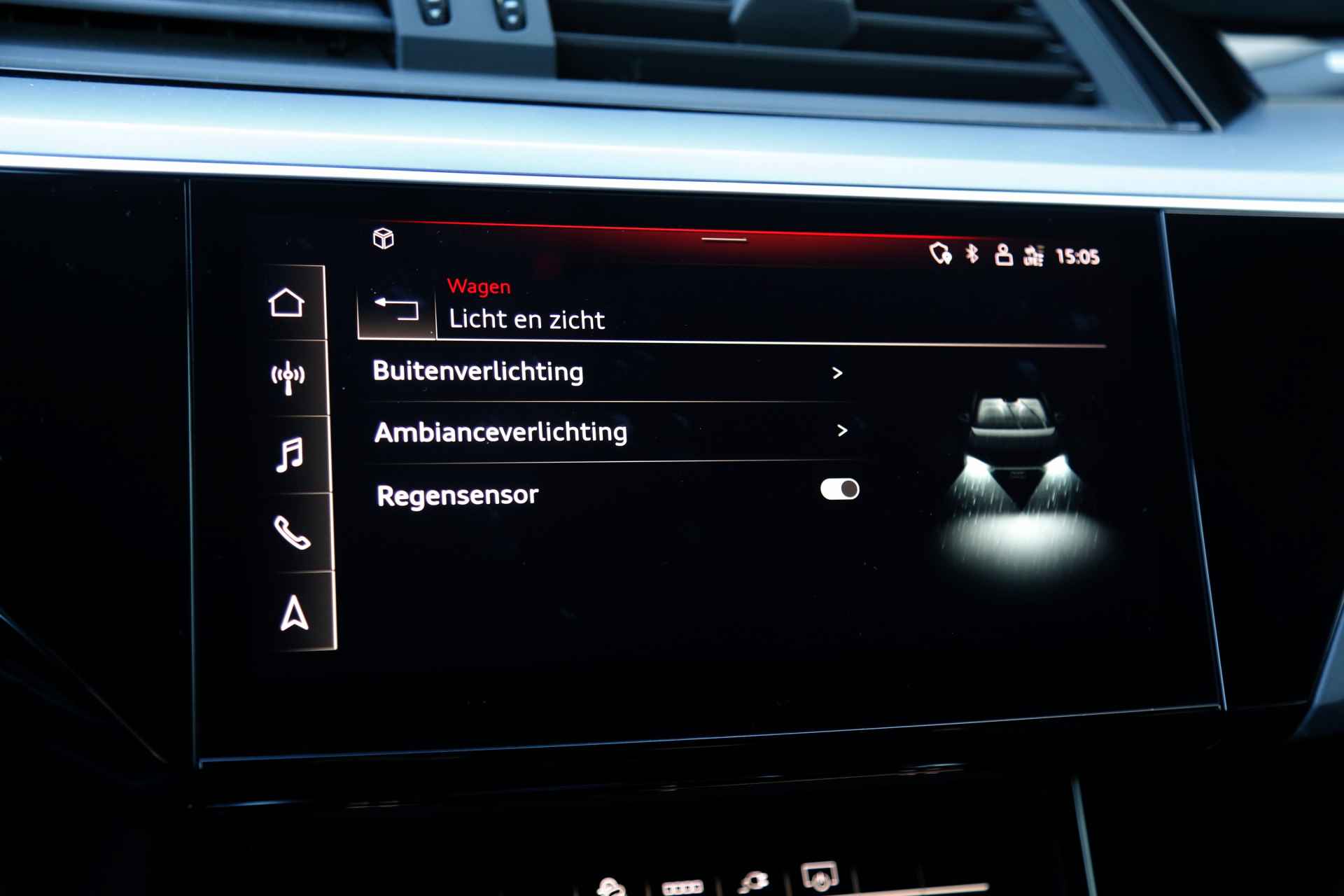 Audi e-tron 55 quattro S-Line 408PK 95 kWh*Excl. BTW*Adapt. Luchtvering/Sportstoelen Leder/ACC/Afneemb. Trekhaak/360/3D Camera/Memorie/Stoel - 18/70