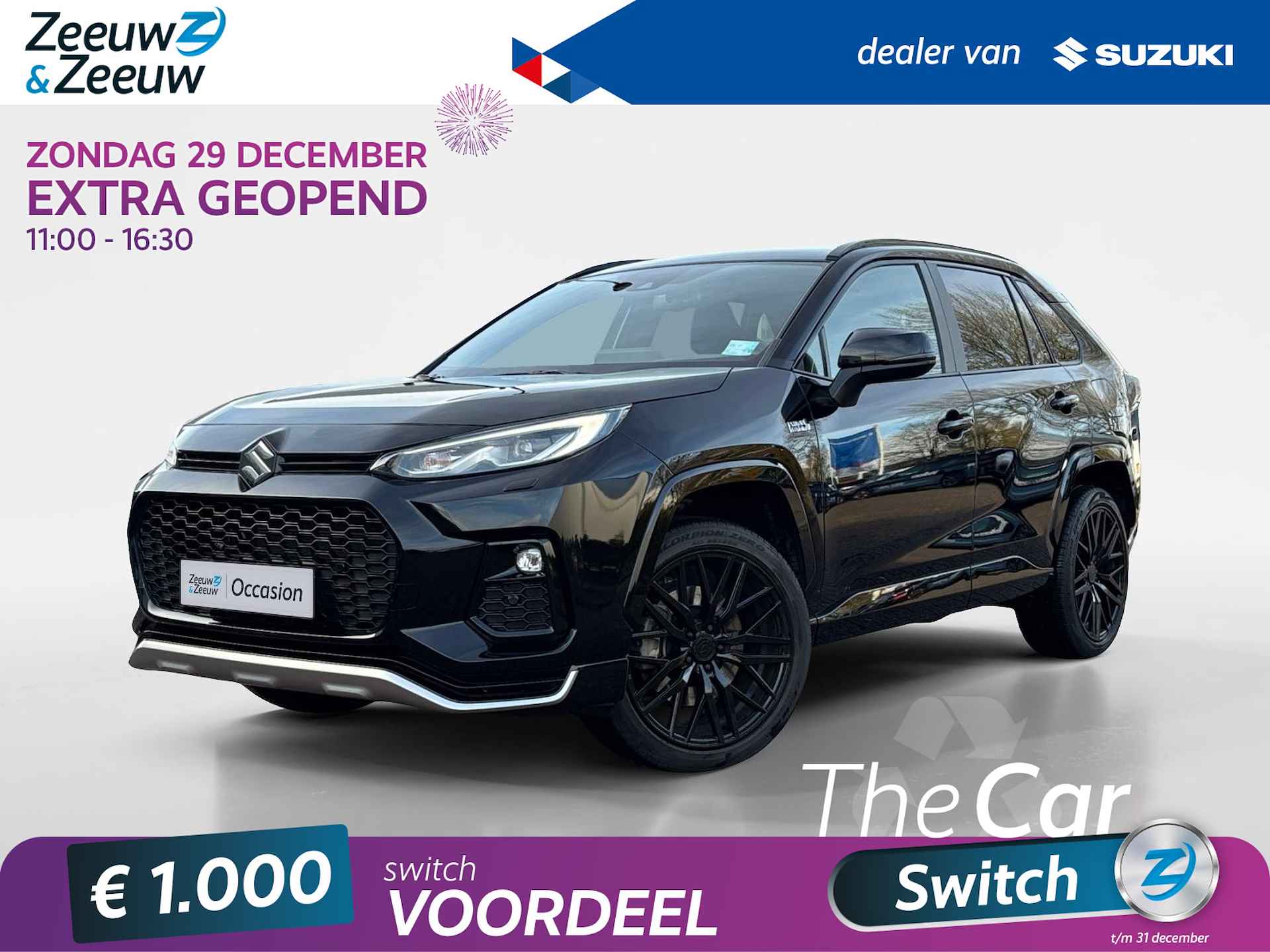 Suzuki Across 2.5 Plug-in Hybrid Style | Trekhaak | 20 inch | Black Pack | Camera | Stoel/Stuurverwarming | Trekhaak | Rijbereik tot 75 km! | - 1/25