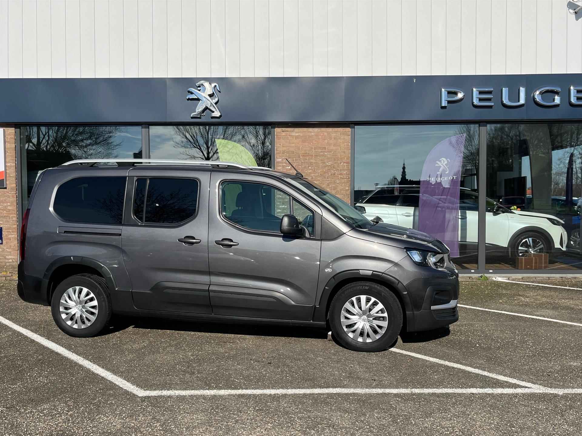 PEUGEOT Rifter ACTIVE XL/LONG 1.2 PT-110pk 7 ZITPLAATSEN | Navigatie | AIRCO | Cruise control | Parkeersensoren achter | Schuifdeur links & rechts | Bluetooth - 3/56