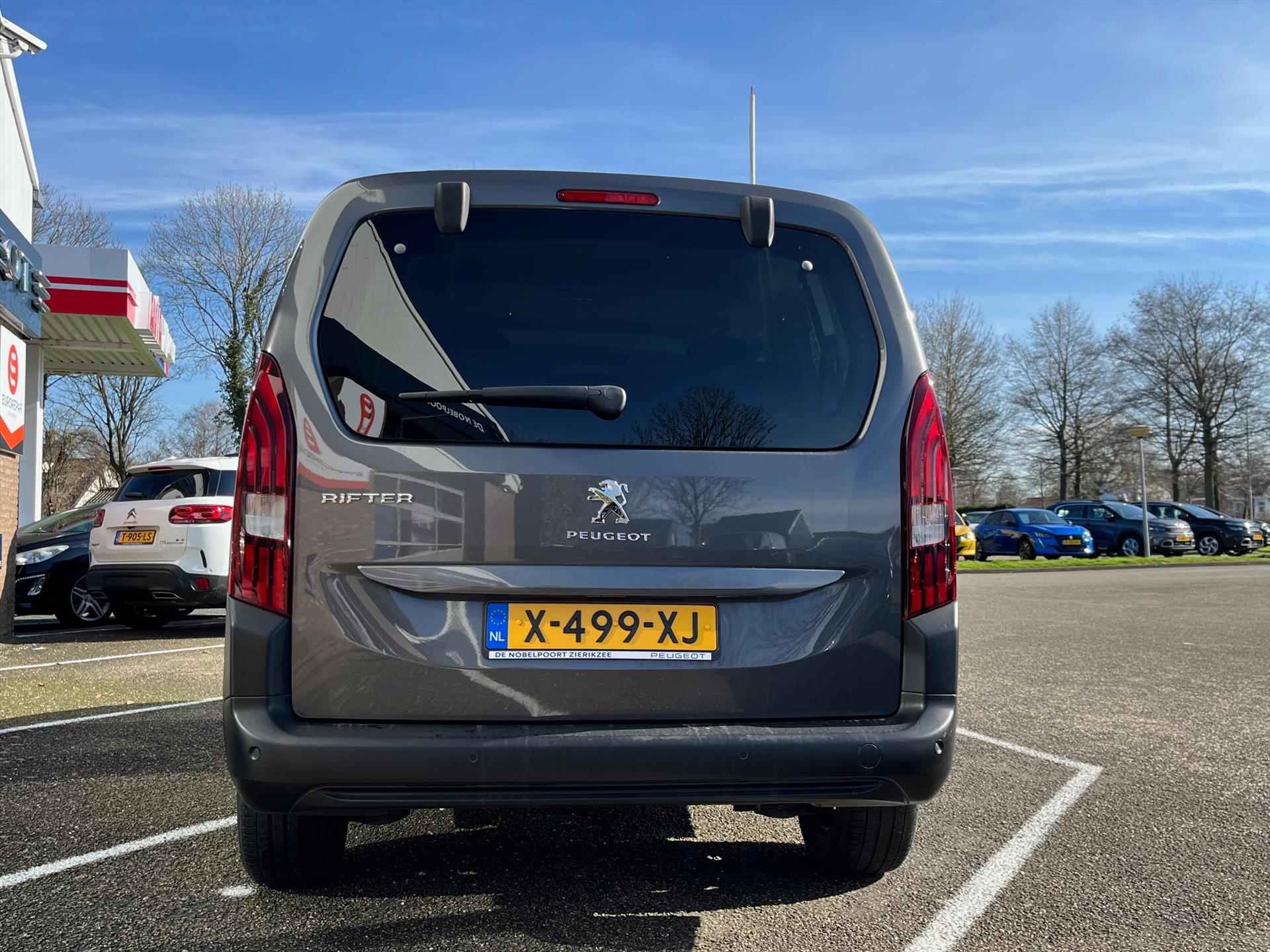 PEUGEOT Rifter ACTIVE XL/LONG 1.2 PT-110pk 7 ZITPLAATSEN | Navigatie | AIRCO | Cruise control | Parkeersensoren achter | Schuifdeur links & rechts | Bluetooth - 5/56