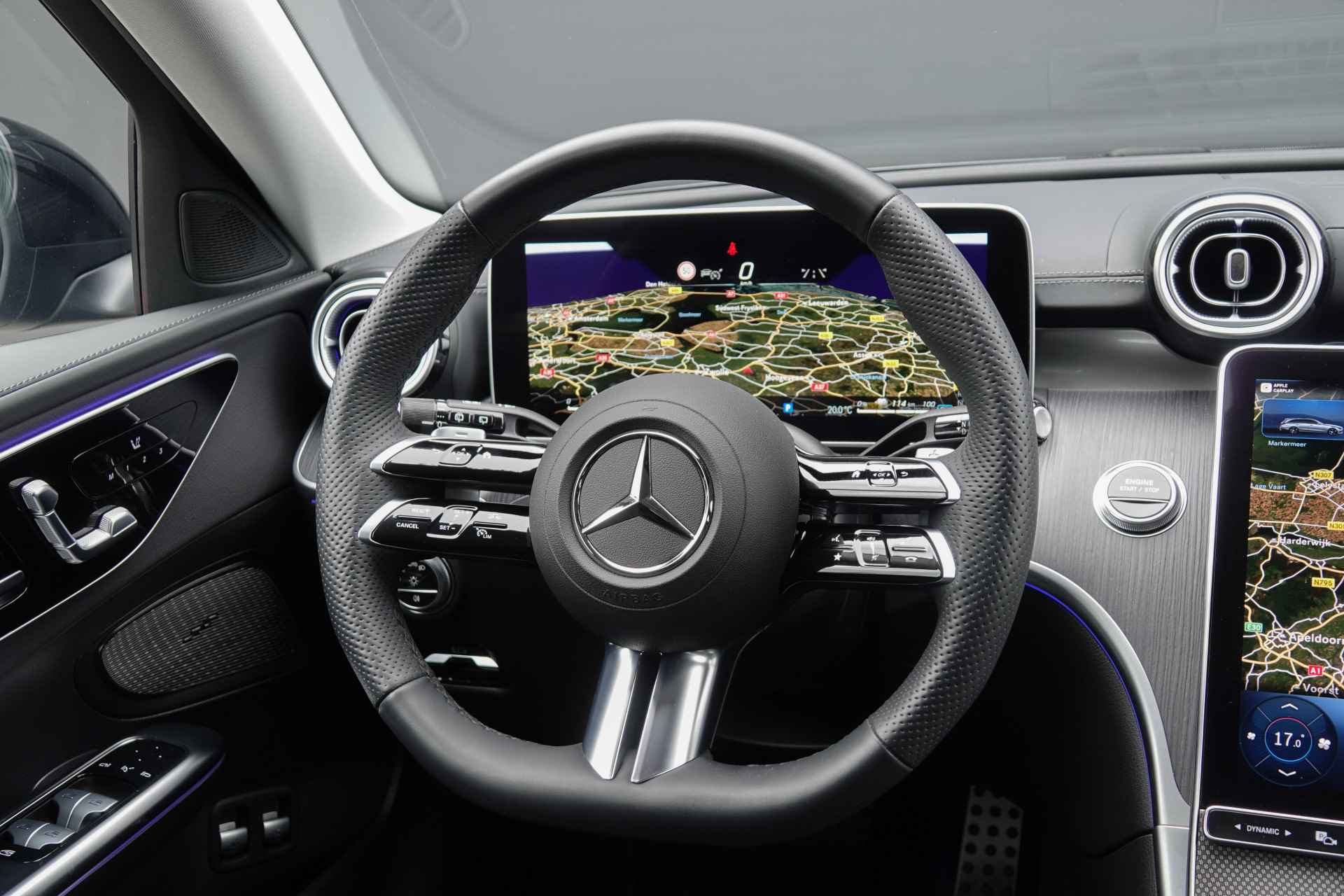 Mercedes-Benz C-Klasse Estate 300 e 313Pk 9G-Tronic | AMG-LIne | 111km Actieradius Elektrisch - 28/45