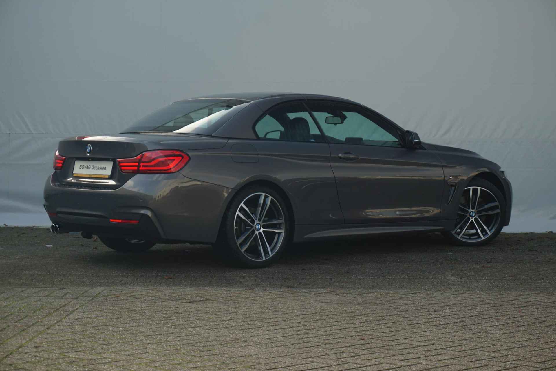 BMW 4 Serie Cabrio 430i High Executive M Sport / Comfort Acces / Harman Kardon / Stuurverwarming / Air Collar - 7/34