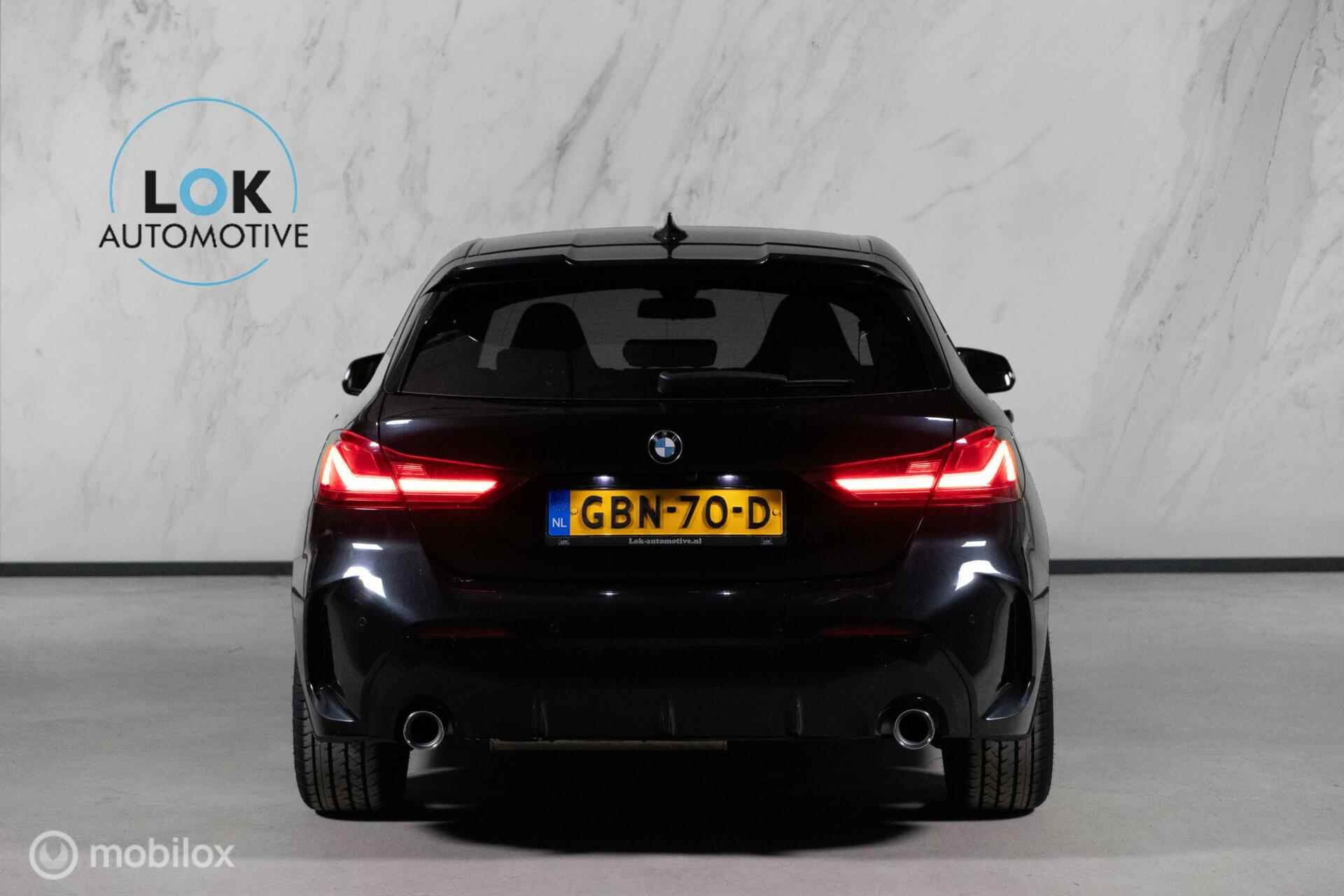 BMW 1-serie 118d High Executive PANO|LED|LEDER|M PAKKET|CAMERA - 34/34