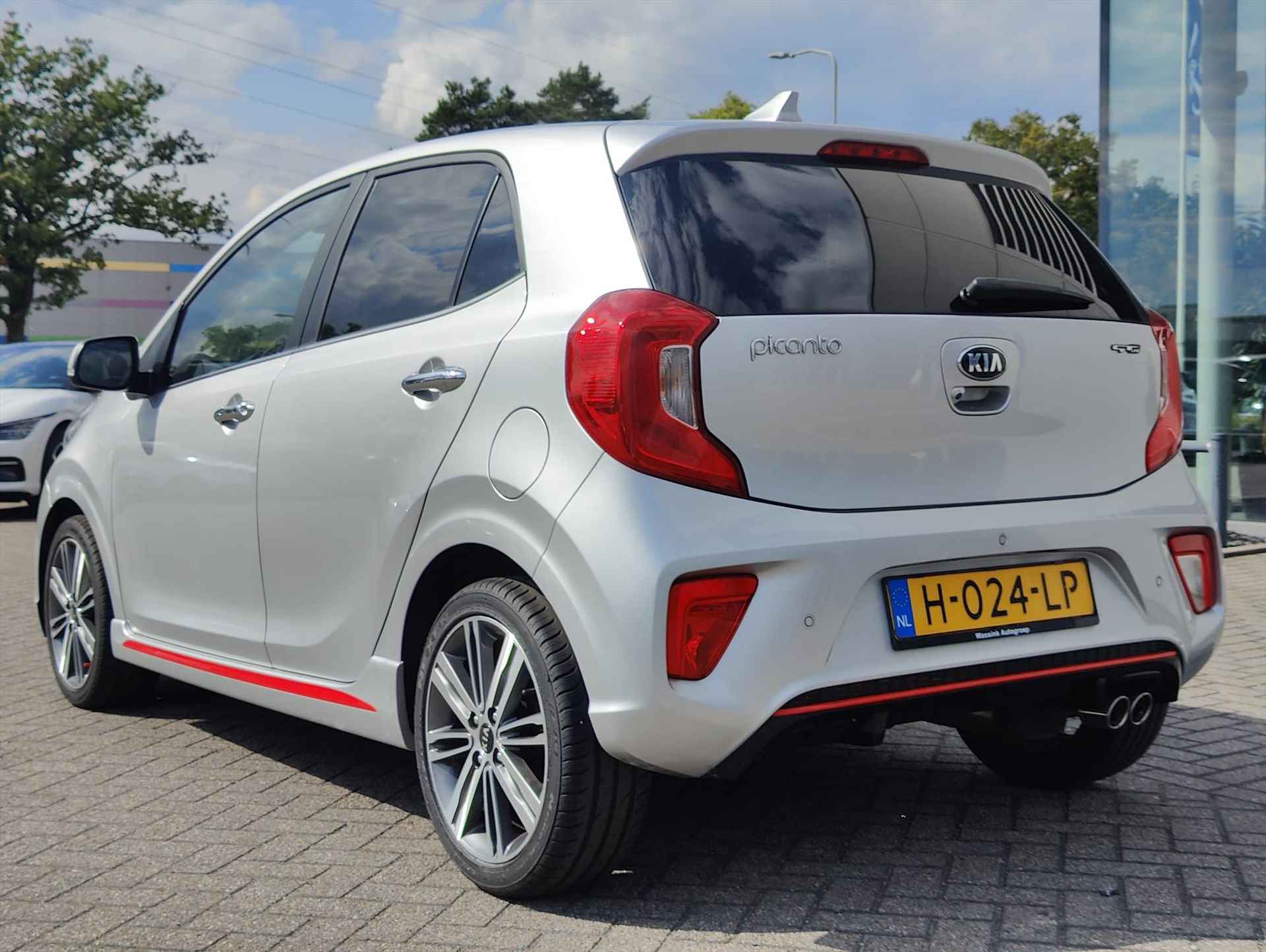 KIA Picanto 1.0 T-GDi 100pk 5-zits GT-Line | Verwarmbare stoel en stuur | Navigatie | Camera | Apple Carplay / Android Auto | Climate Control | Keyless Entry | - 11/41