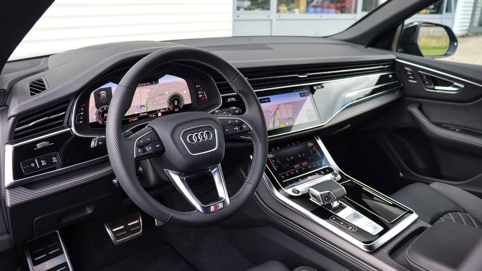 Audi Q8 50 TDI quattro Pro Line S Facelift | Massage | B&O | Standkachel | Head-up | Panoramadak | Trekhaak | Ruitstiksel - 7/41