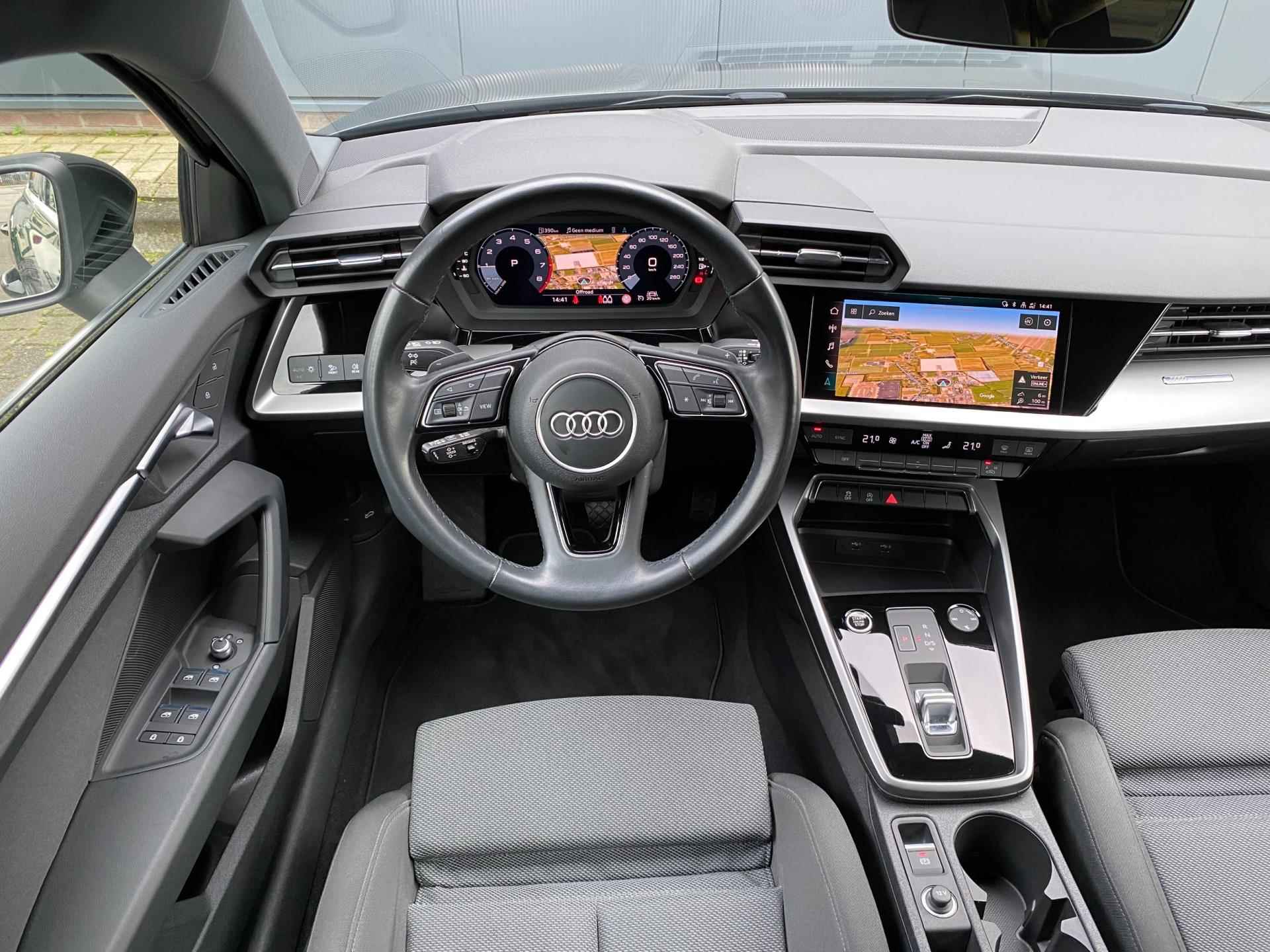 Audi A3 Sportback 30 TFSI 110PK | Trekhaak afn | LED | Virtual | 17" | Navi | CarPlay | NAP | BOVAG Garantie - 3/30