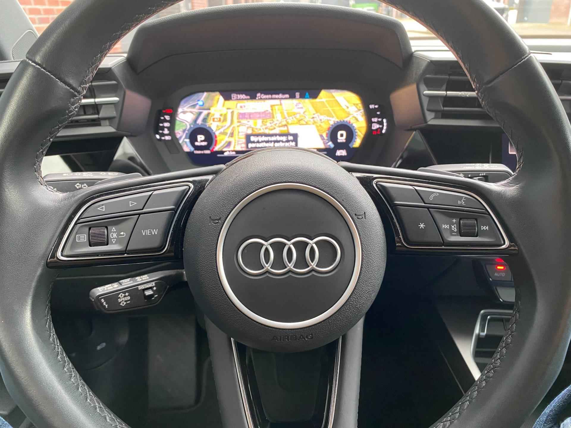 Audi A3 Sportback 30 TFSI 110PK | Trekhaak afn | LED | Virtual | 17" | Navi | CarPlay | NAP | BOVAG Garantie - 6/30