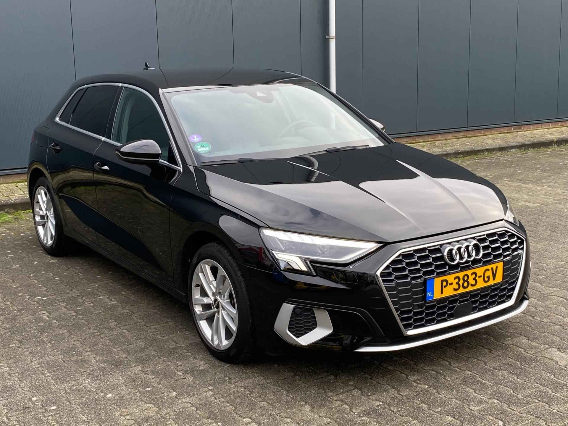 Audi A3 Sportback 30 TFSI 110PK | Trekhaak afn | LED | Virtual | 17" | Navi | CarPlay | NAP | BOVAG Garantie - 9/30