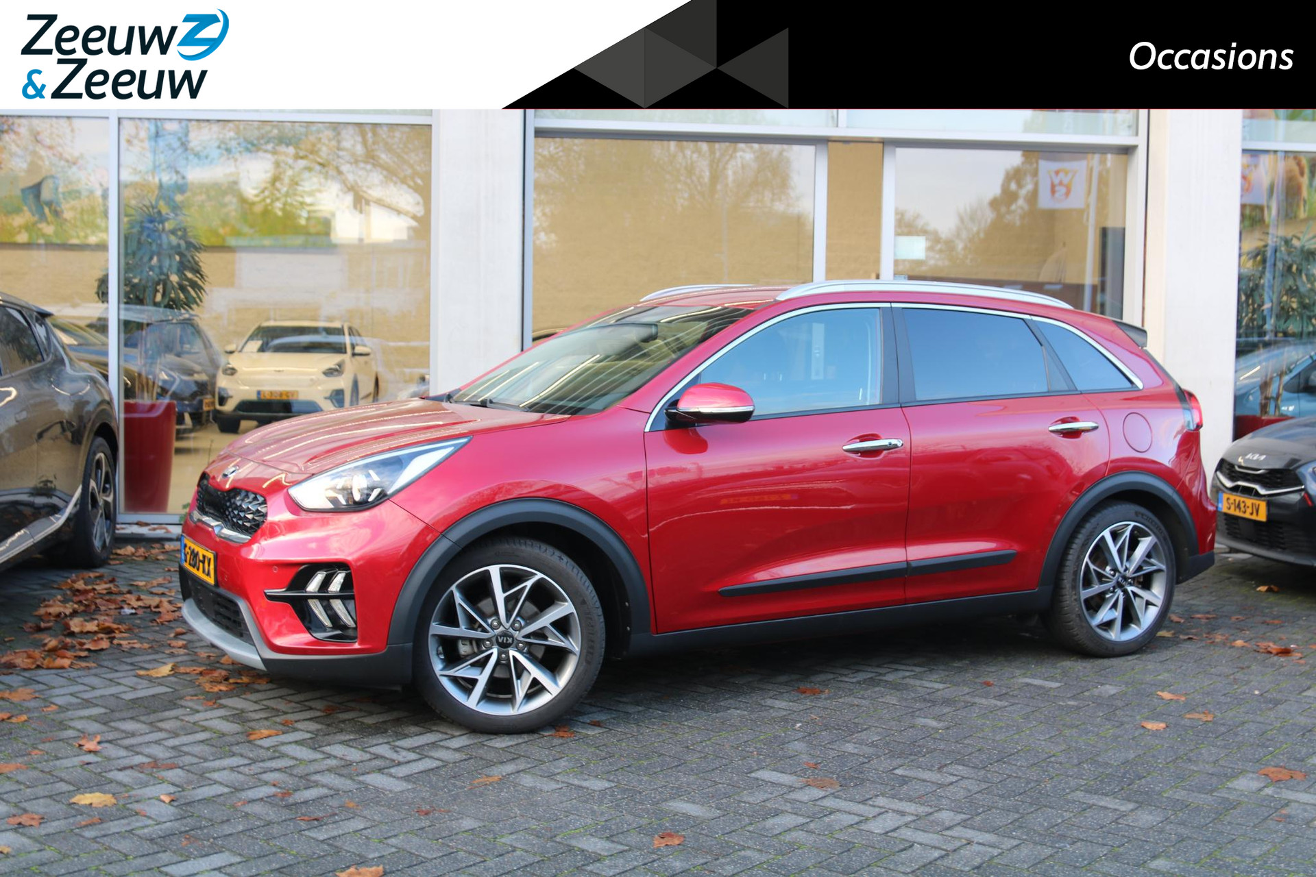 Kia Niro 1.6 GDi Hybrid DynamicPlusLine | Airco | Navi | Camera | LM Velgen | Stoelverwarming | Stuurverwarming | Privacy Glass |