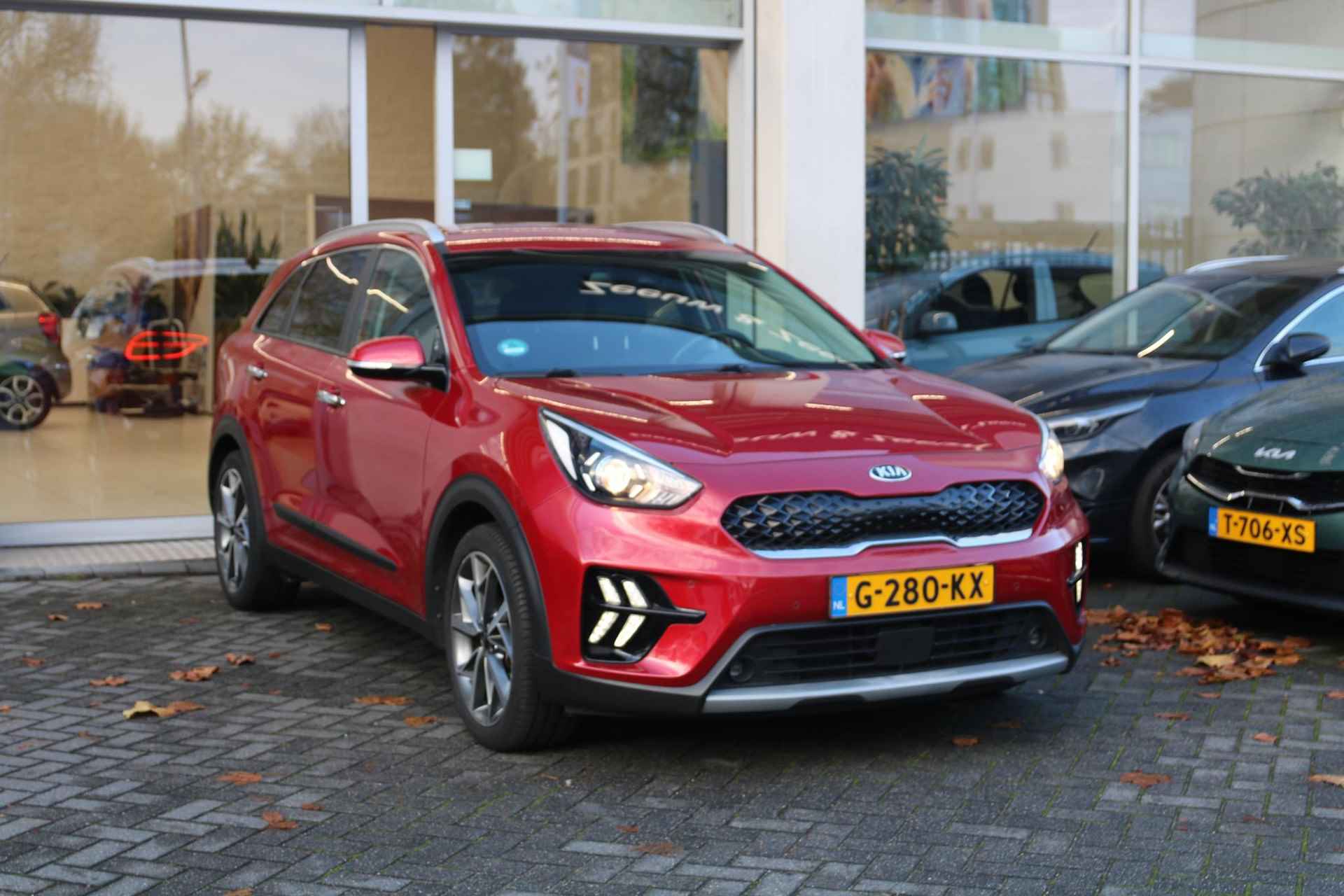 Kia Niro 1.6 GDi Hybrid DynamicPlusLine | Airco | Navi | Camera | LM Velgen | Stoelverwarming | Stuurverwarming | Privacy Glass | - 5/27