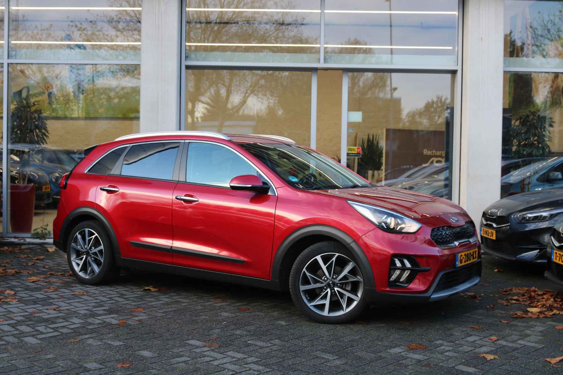 Kia Niro 1.6 GDi Hybrid DynamicPlusLine | Airco | Navi | Camera | LM Velgen | Stoelverwarming | Stuurverwarming | Privacy Glass | - 6/27