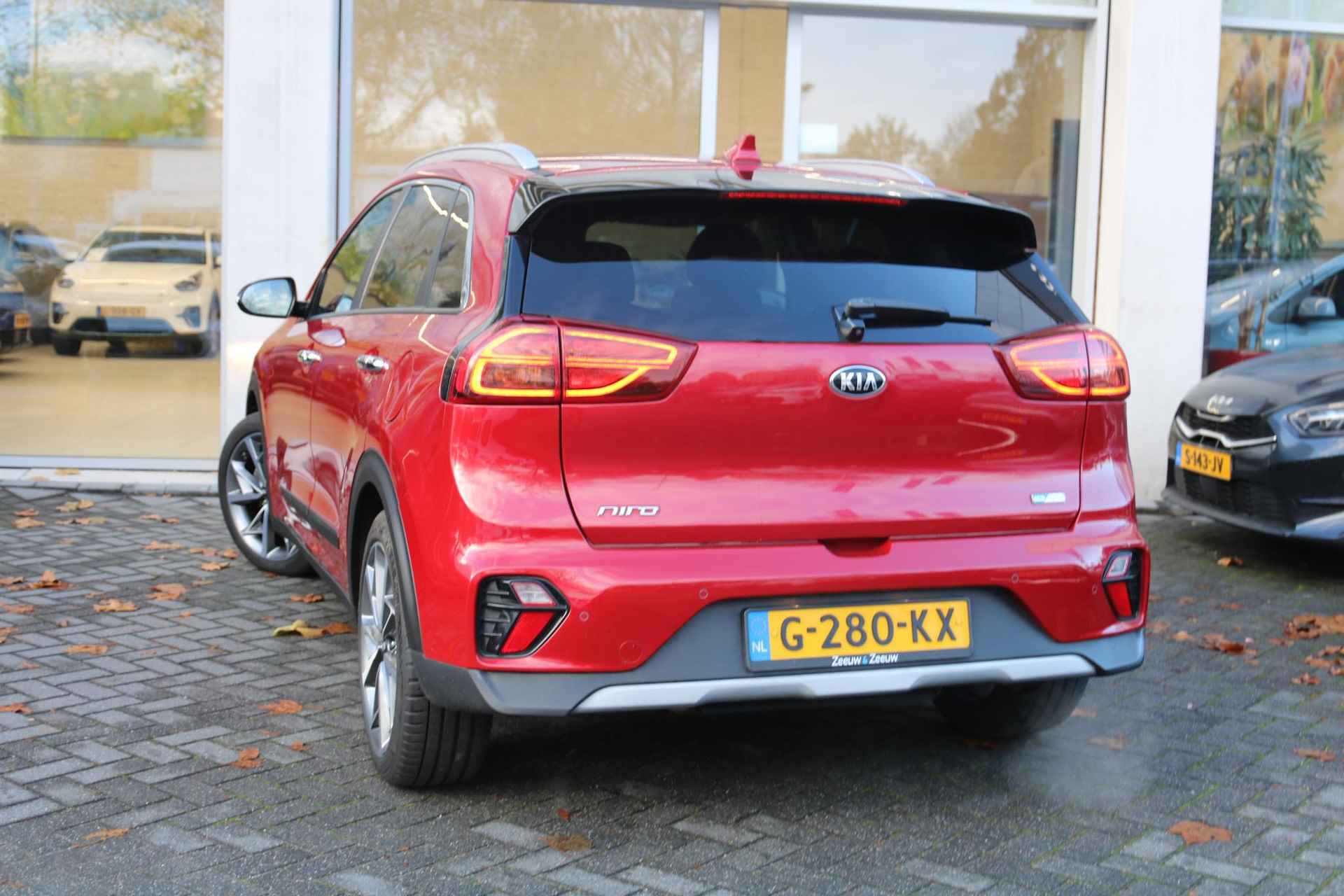 Kia Niro 1.6 GDi Hybrid DynamicPlusLine | Airco | Navi | Camera | LM Velgen | Stoelverwarming | Stuurverwarming | Privacy Glass | - 8/27